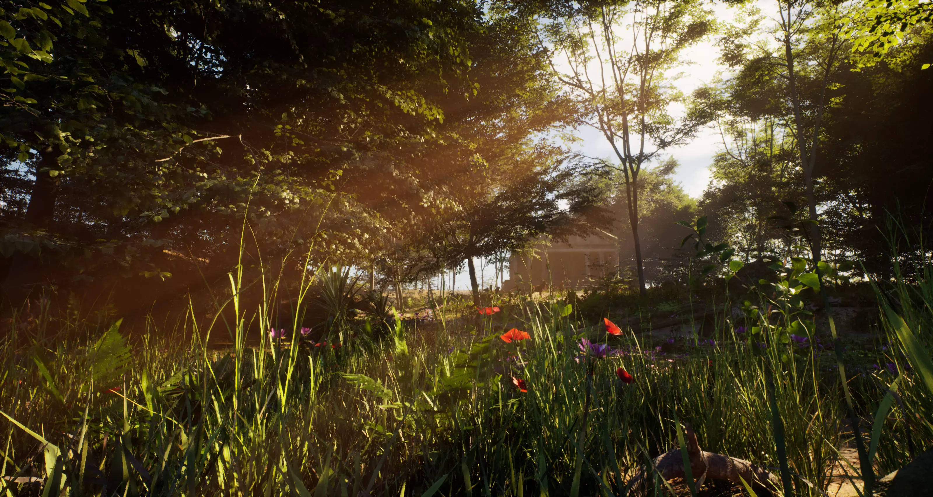 Forest Environment Unreal Engine 5 Low-poly 3D model_10