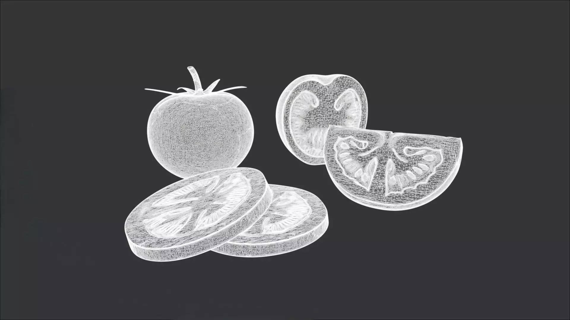 Tomato 3D model_2