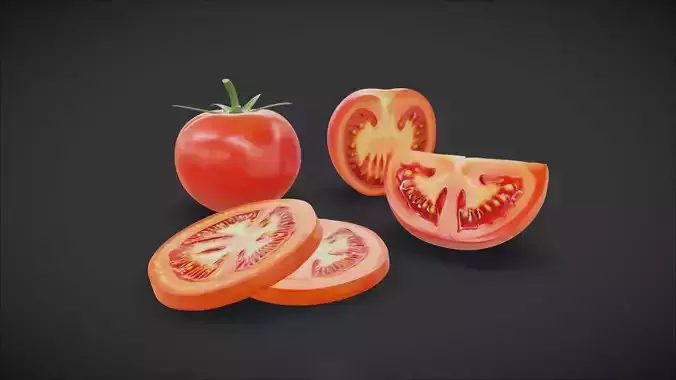 Tomato 3D model