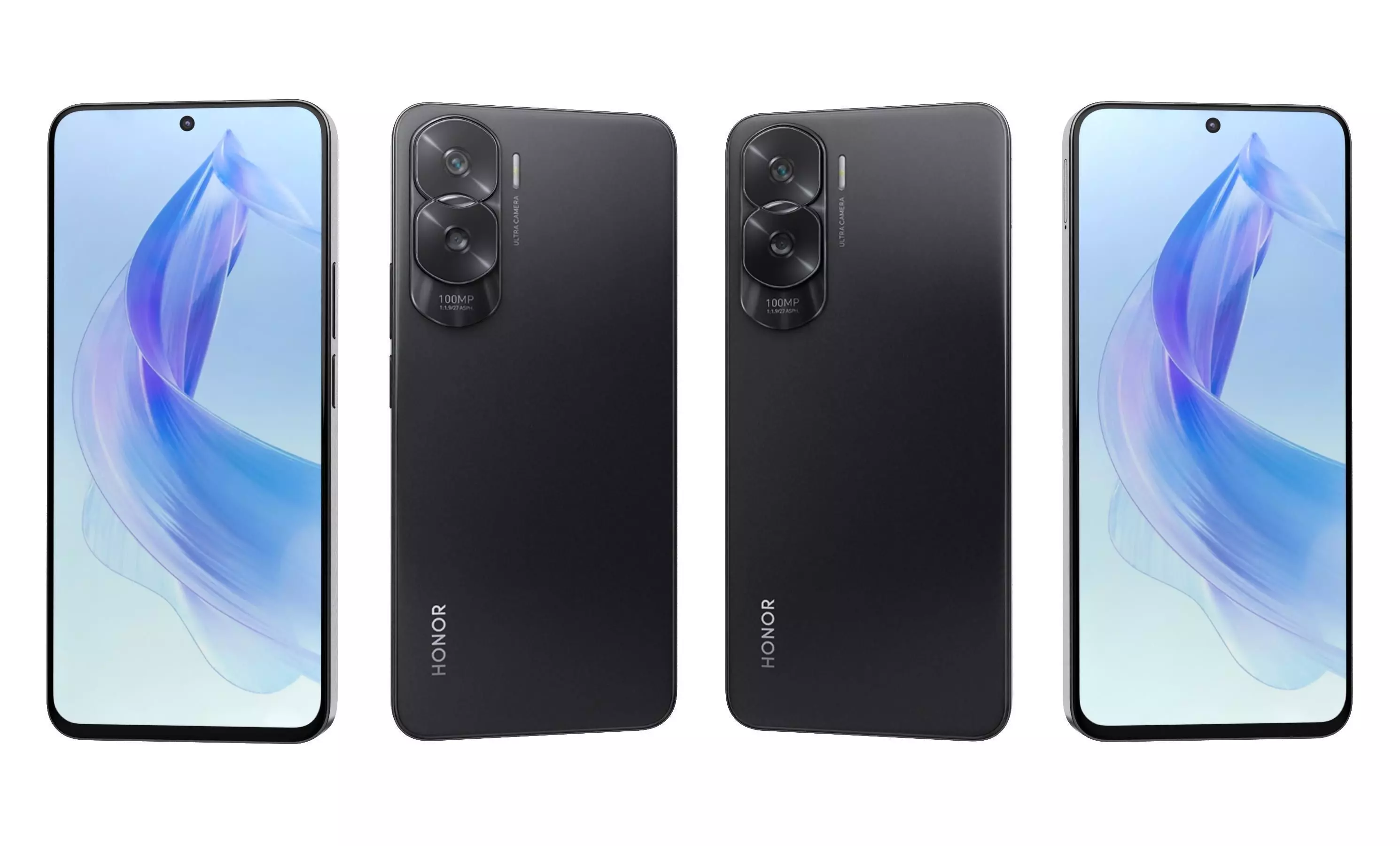 Honor X50i All Colors High Poly 3D model_45