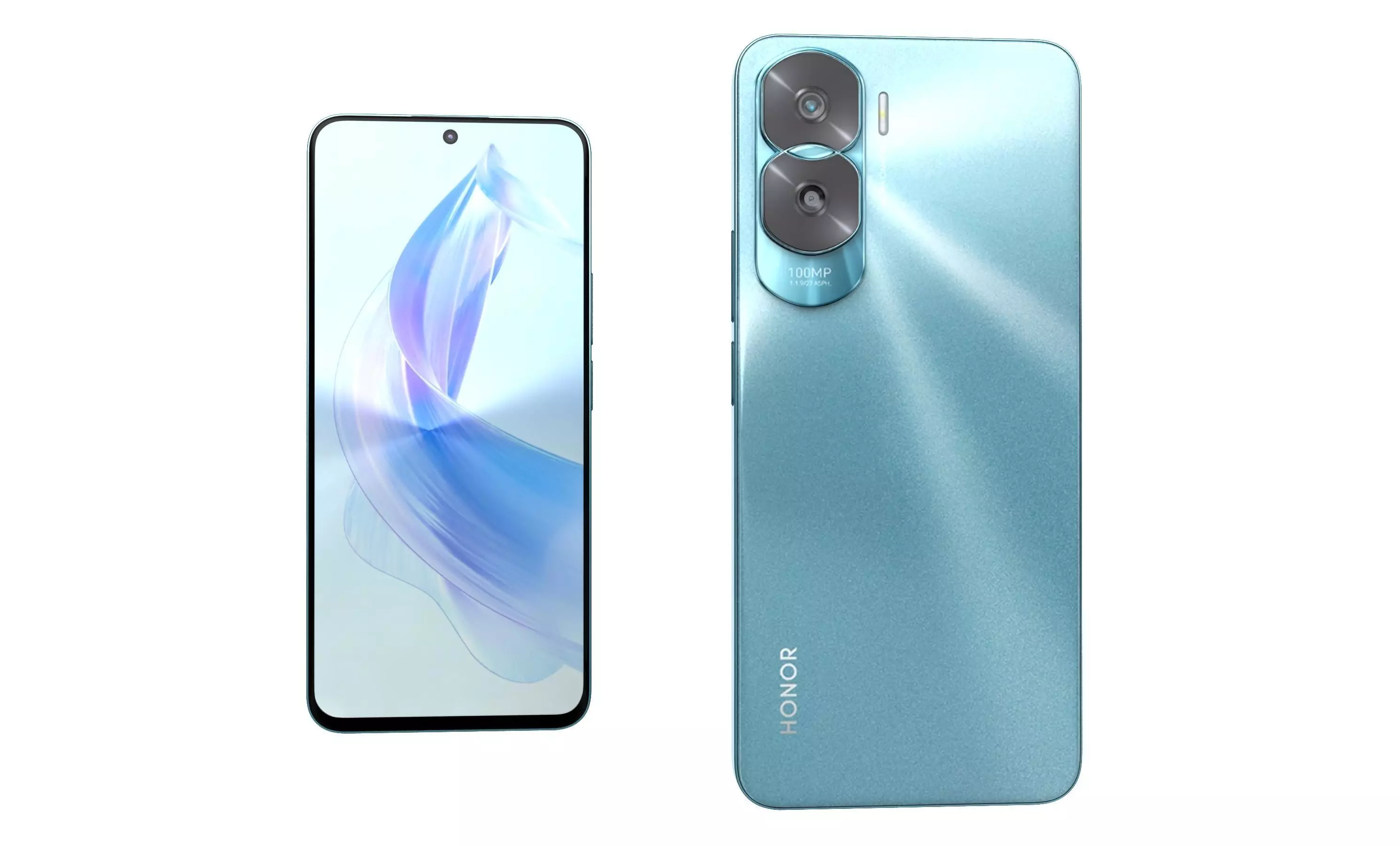 Honor X50i All Colors High Poly 3D model_13