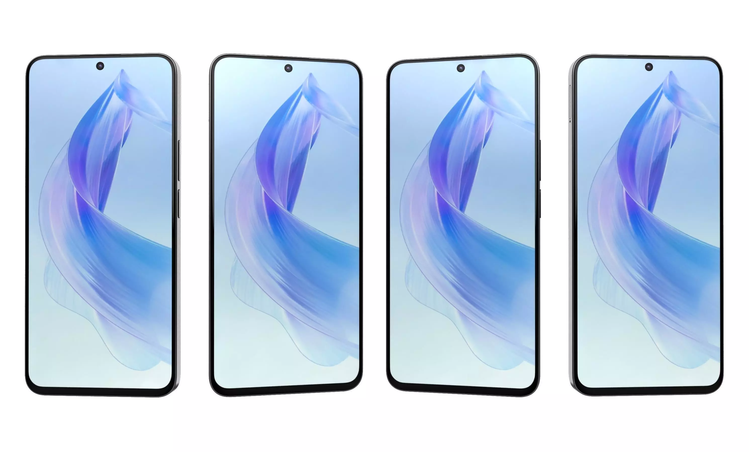 Honor X50i All Colors High Poly 3D model_52