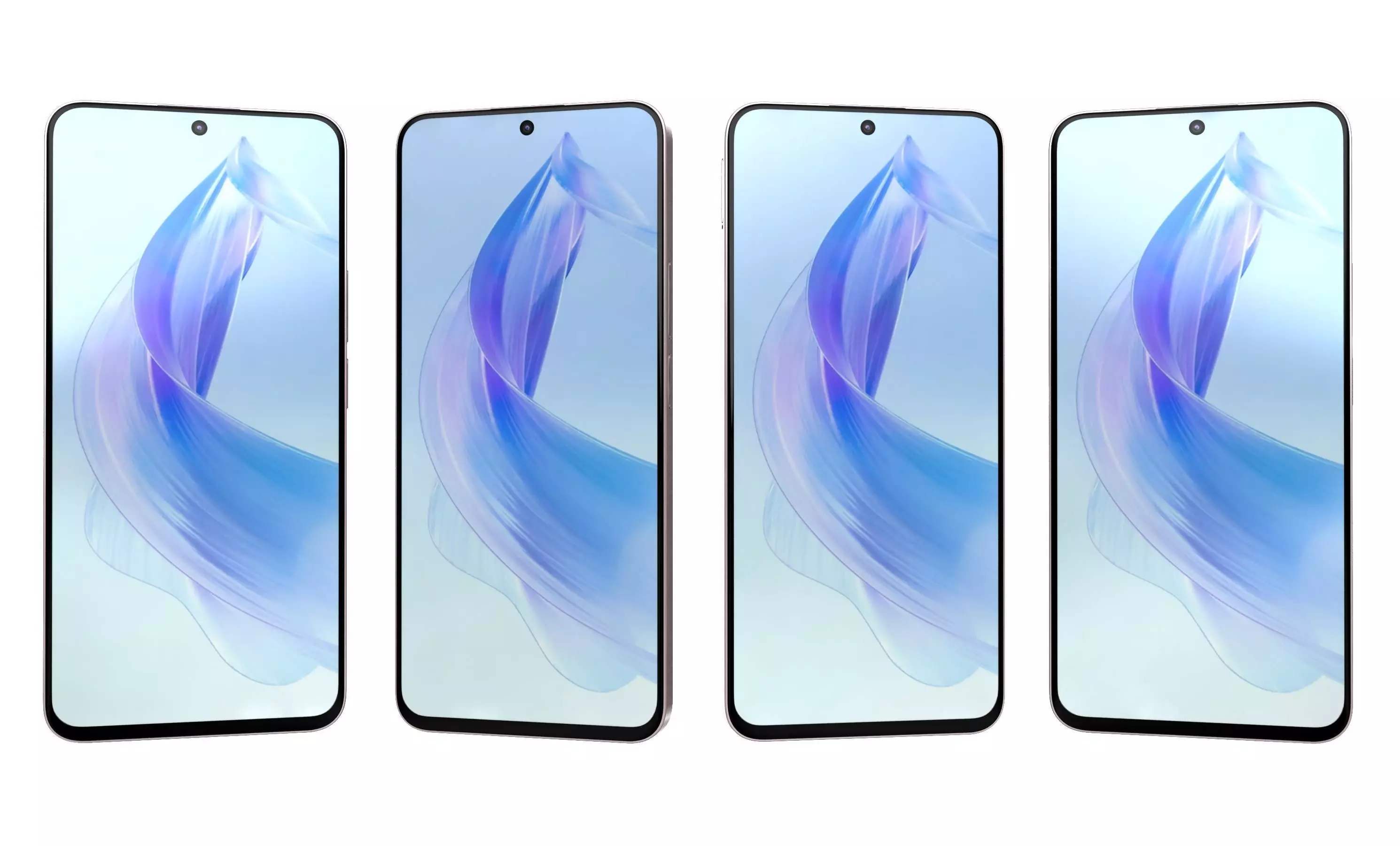 Honor X50i All Colors High Poly 3D model_15