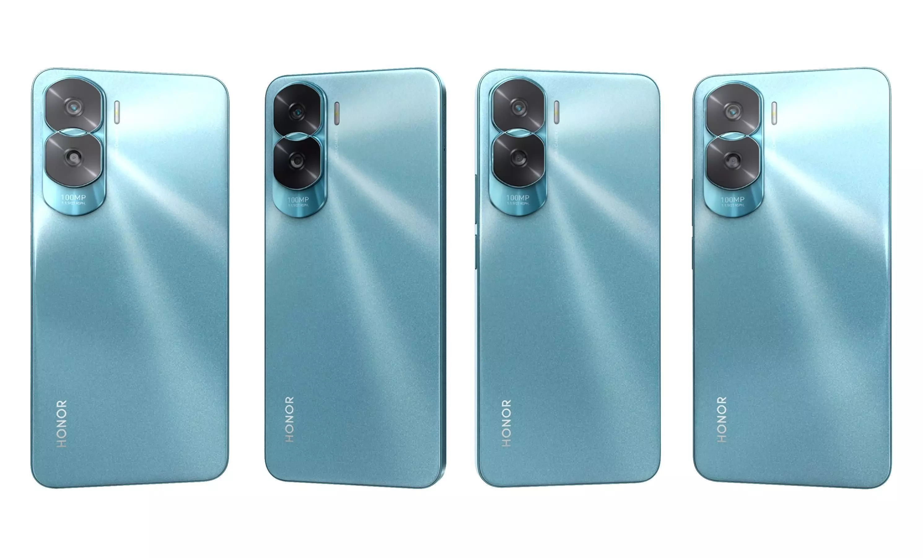 Honor X50i All Colors High Poly 3D model_6