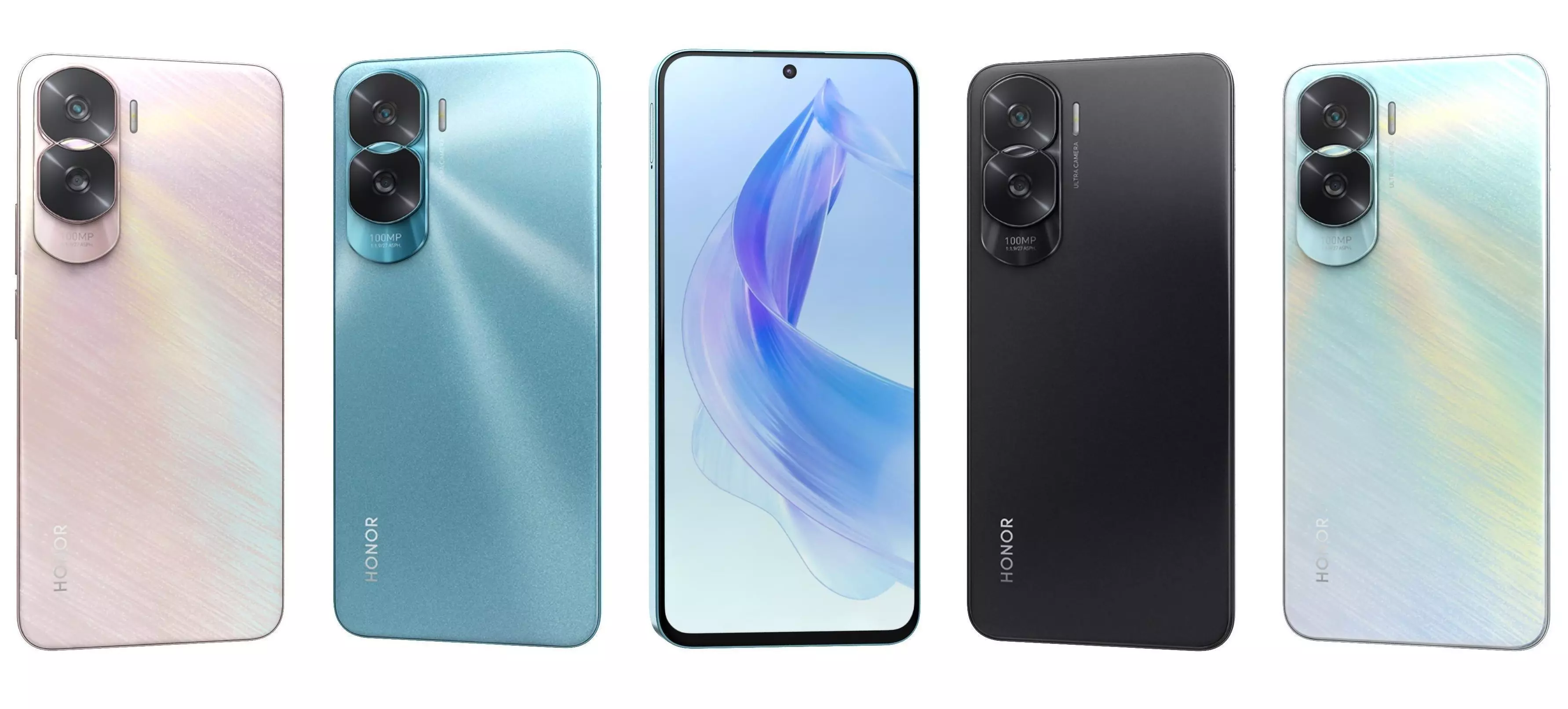 Honor X50i All Colors High Poly 3D model_0