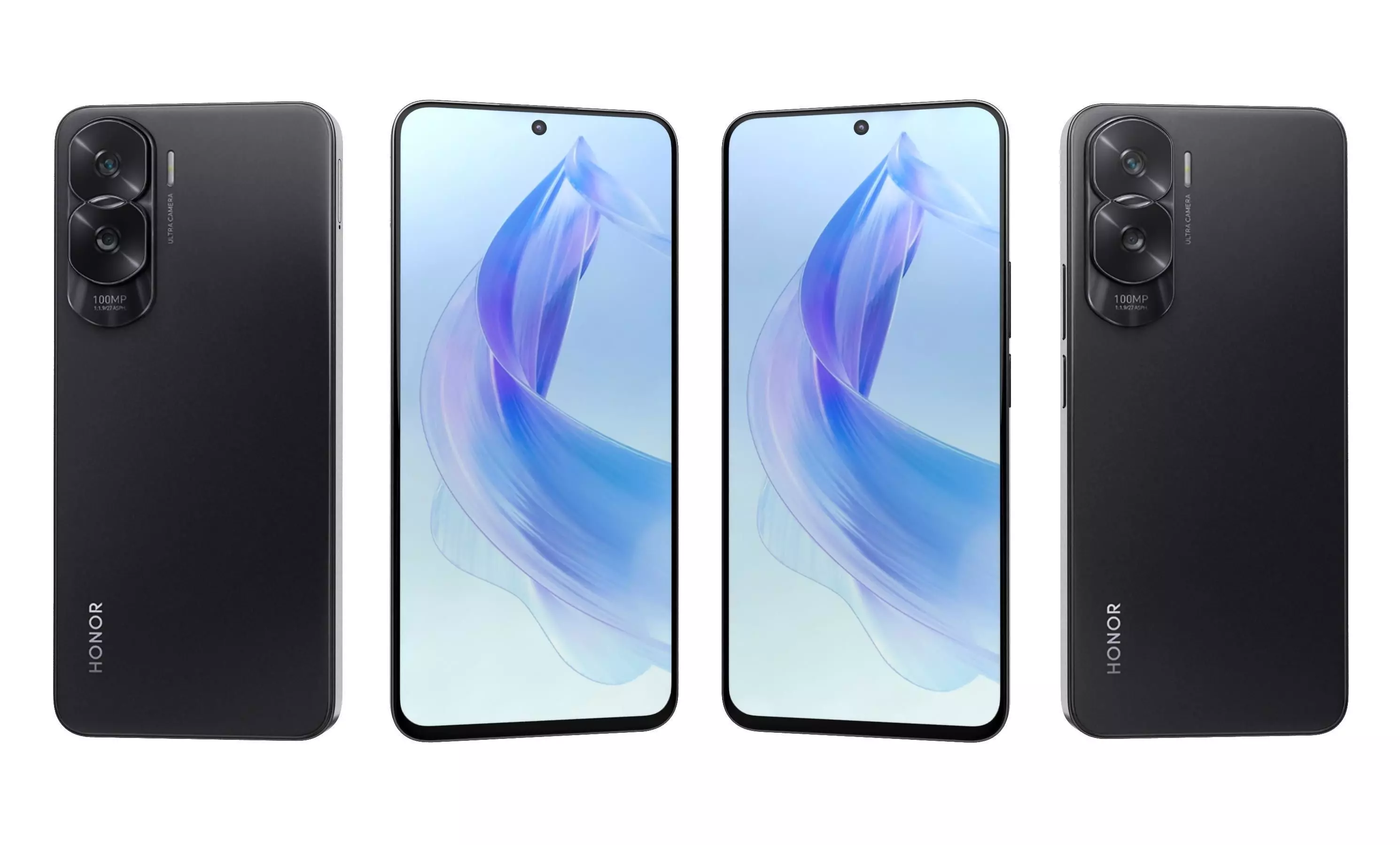 Honor X50i All Colors High Poly 3D model_51