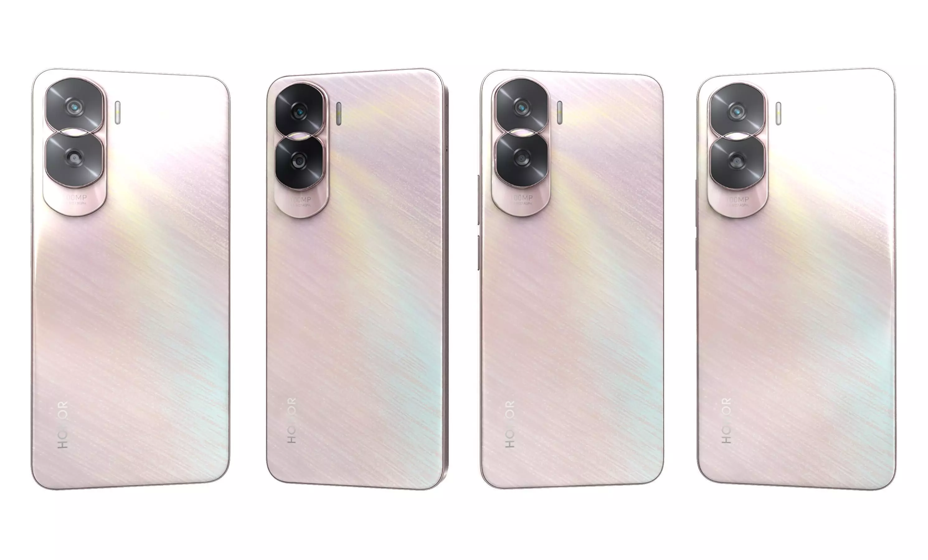 Honor X50i All Colors High Poly 3D model_17