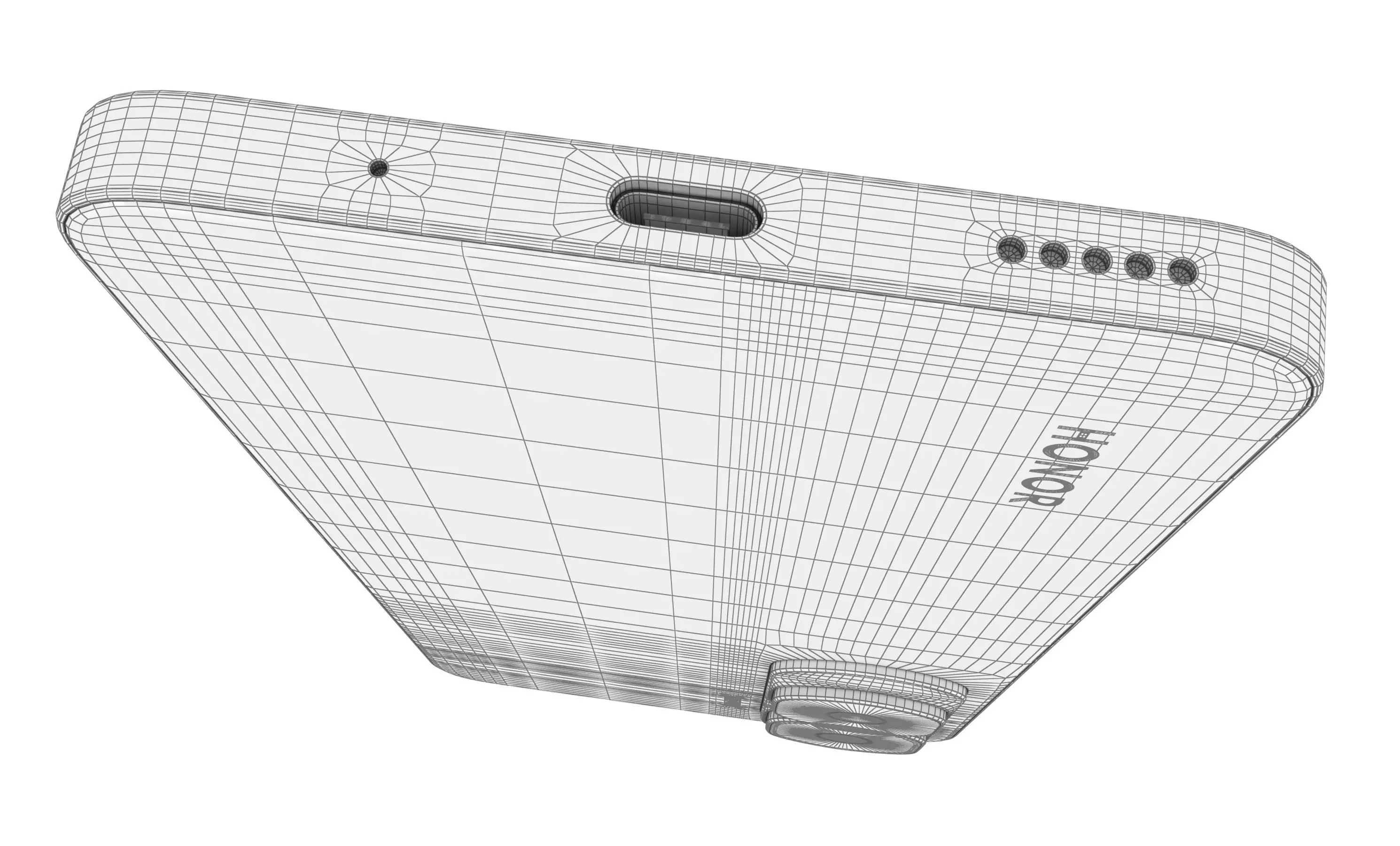 Honor X50i All Colors High Poly 3D model_41