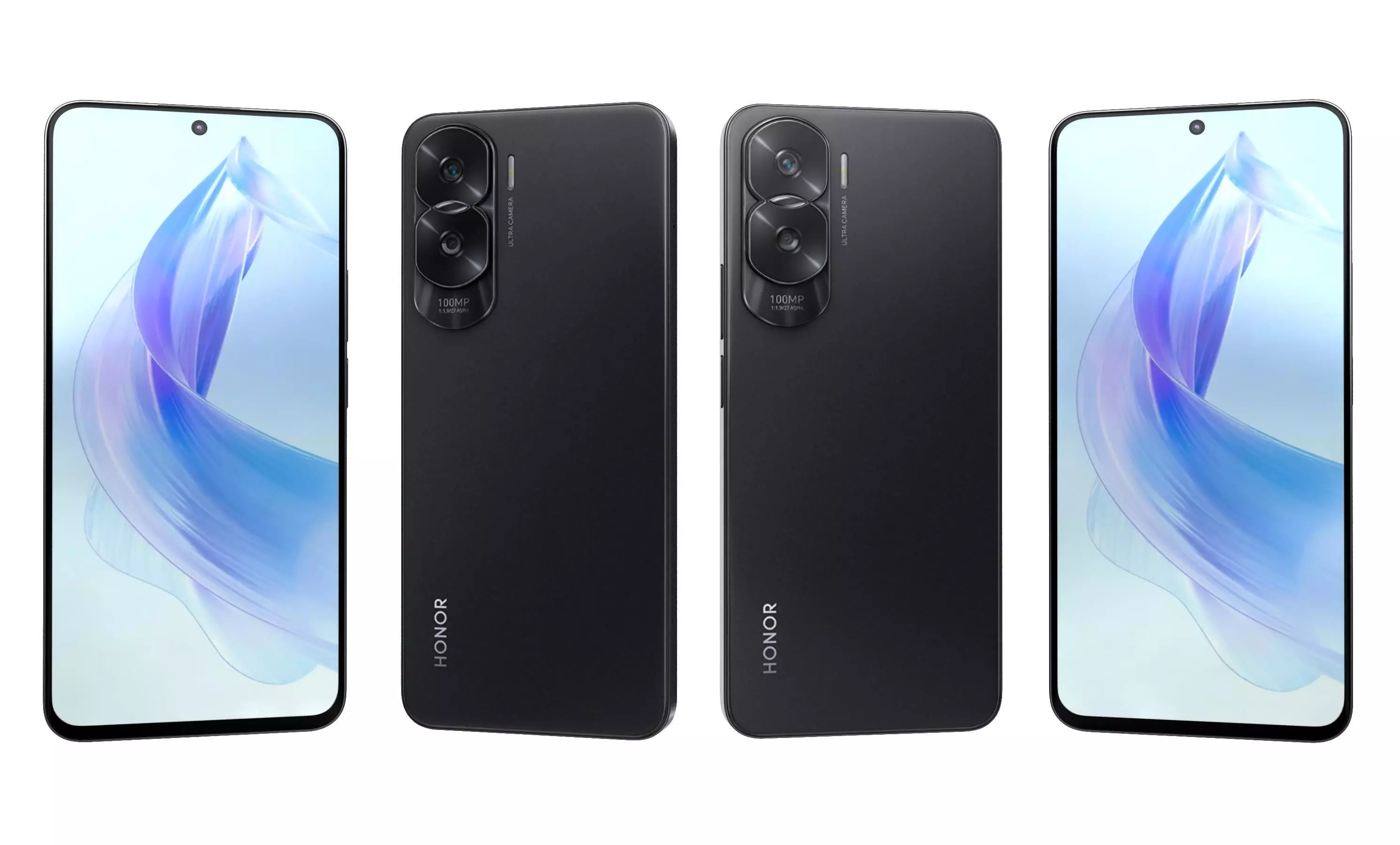 Honor X50i All Colors High Poly 3D model_23