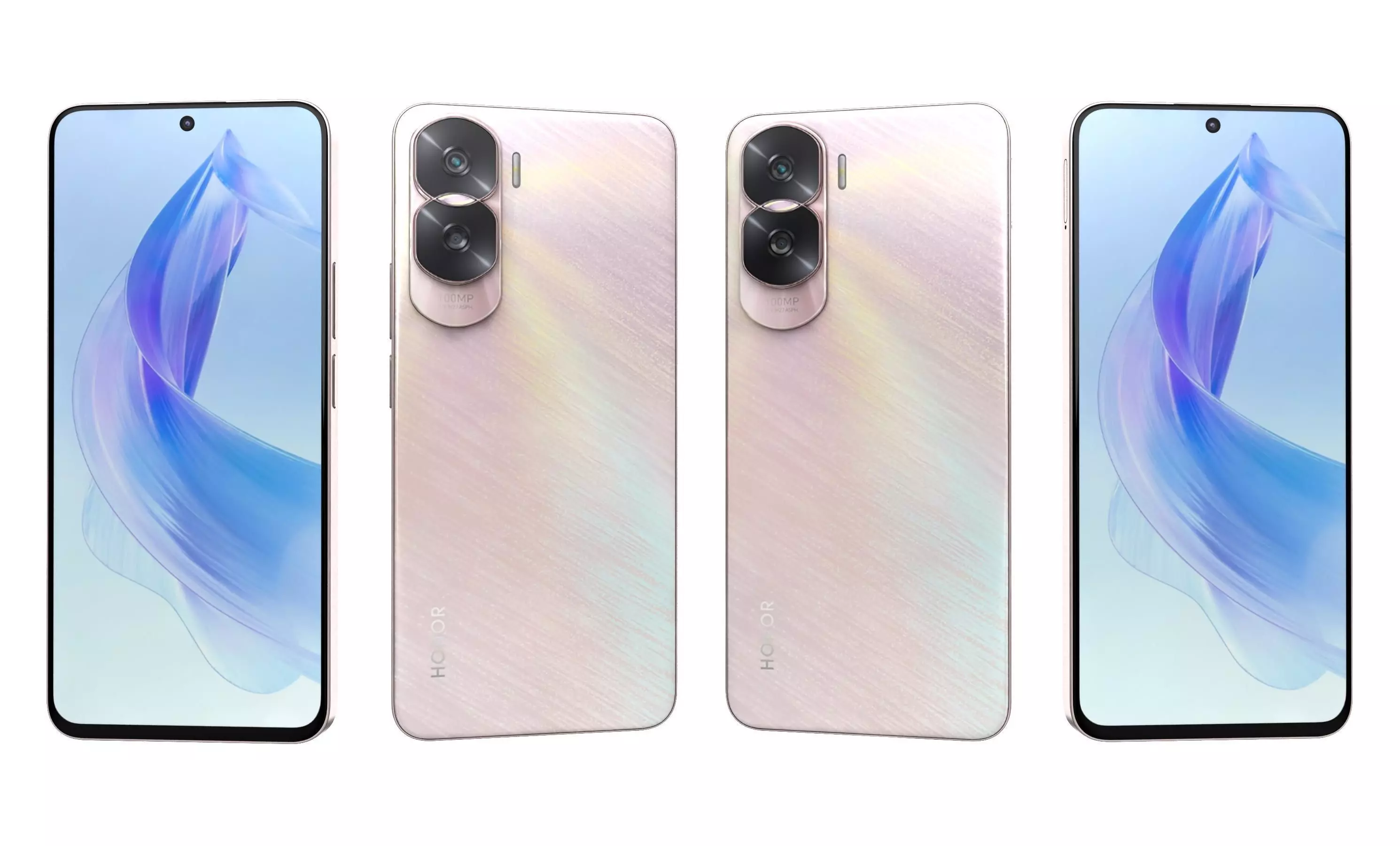 Honor X50i All Colors High Poly 3D model_18