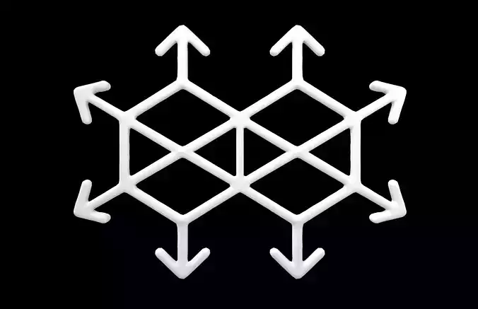Cube and External Force Symbol v1 002