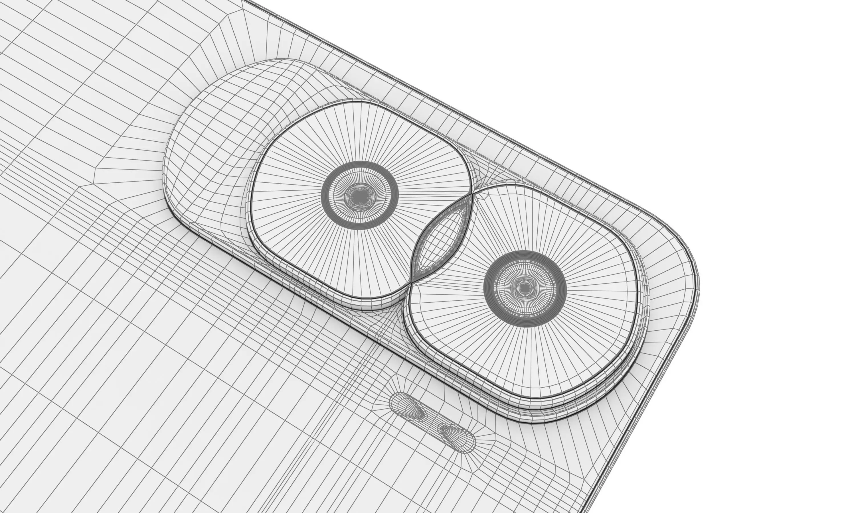 Honor X50i Blue High Poly 3D model_22