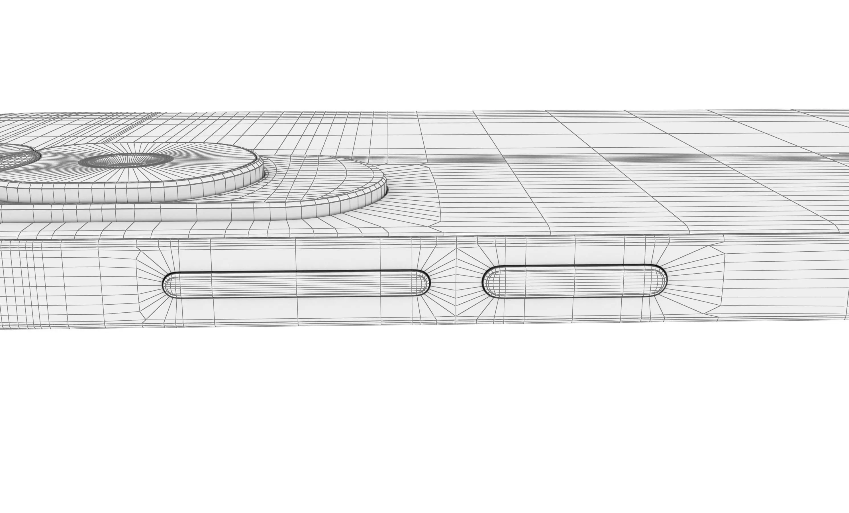 Honor X50i Blue High Poly 3D model_23