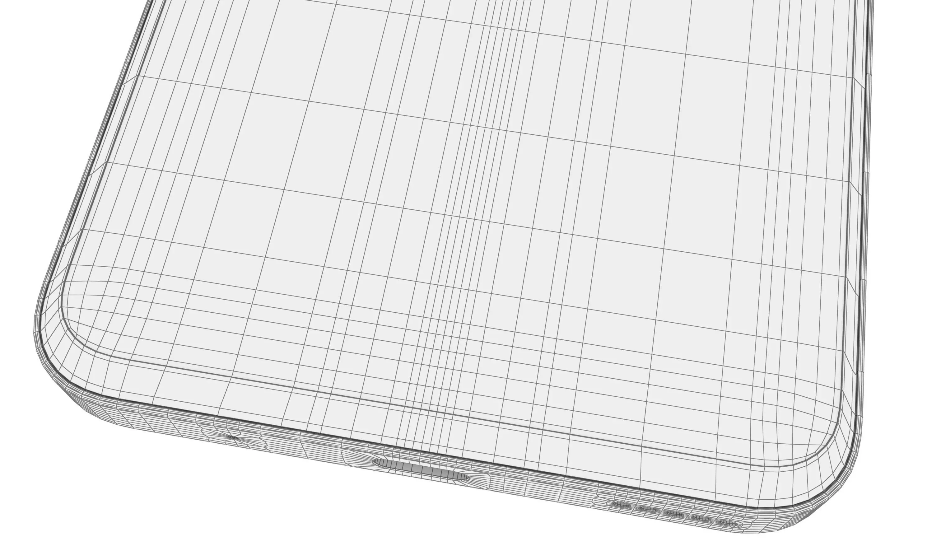 Honor X50i Blue High Poly 3D model_17