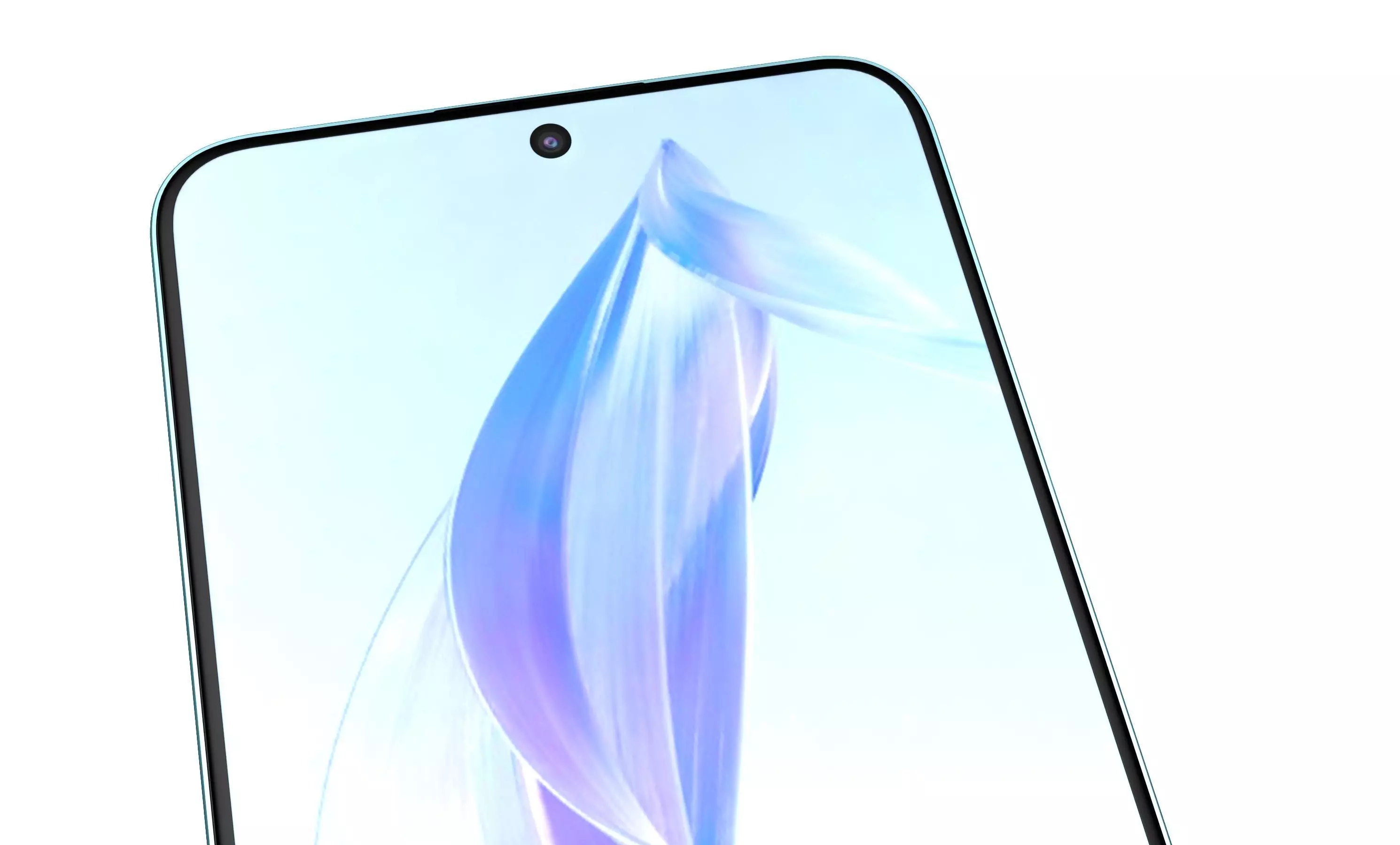 Honor X50i Blue High Poly 3D model_8