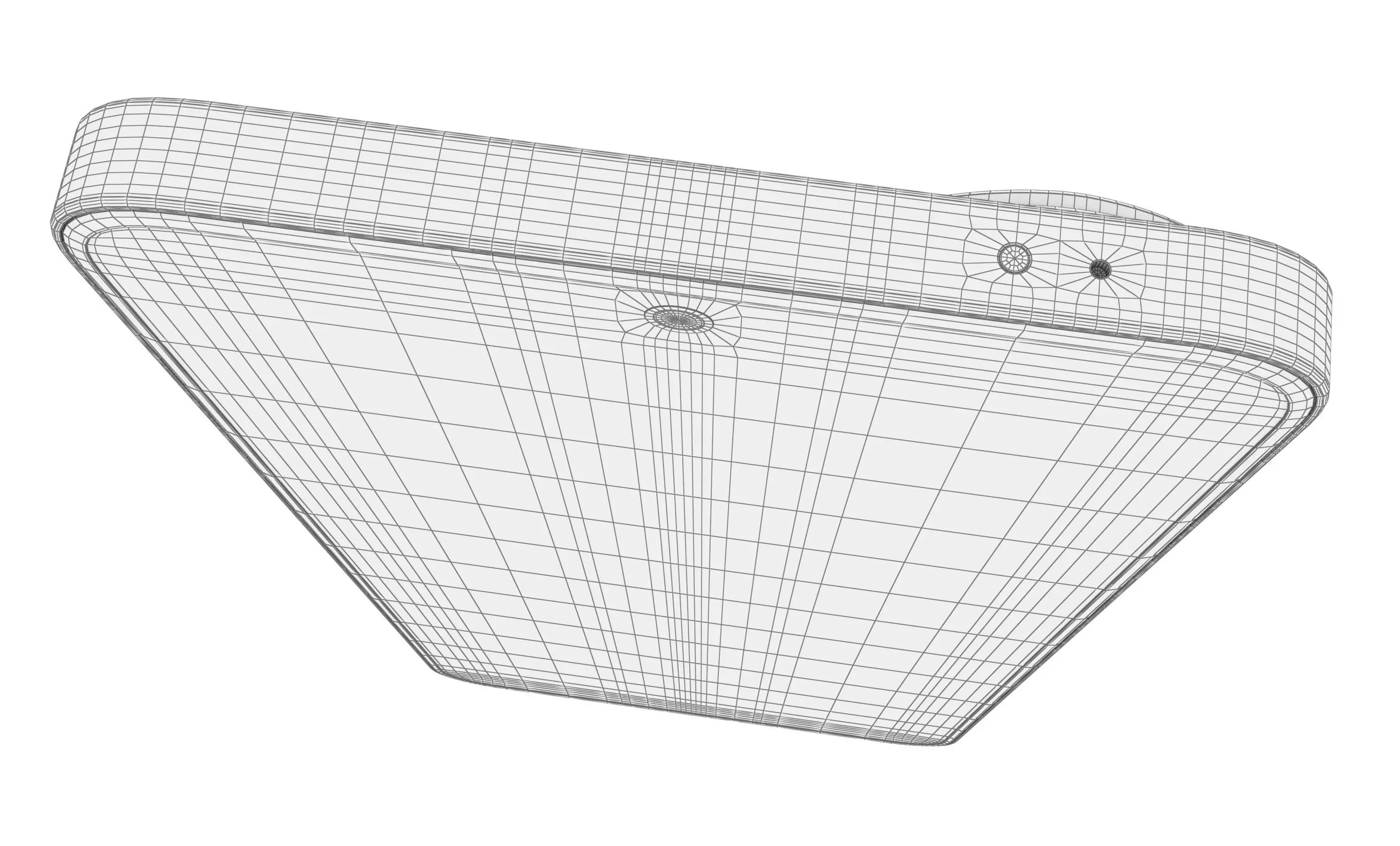 Honor X50i White High Poly 3D model_13