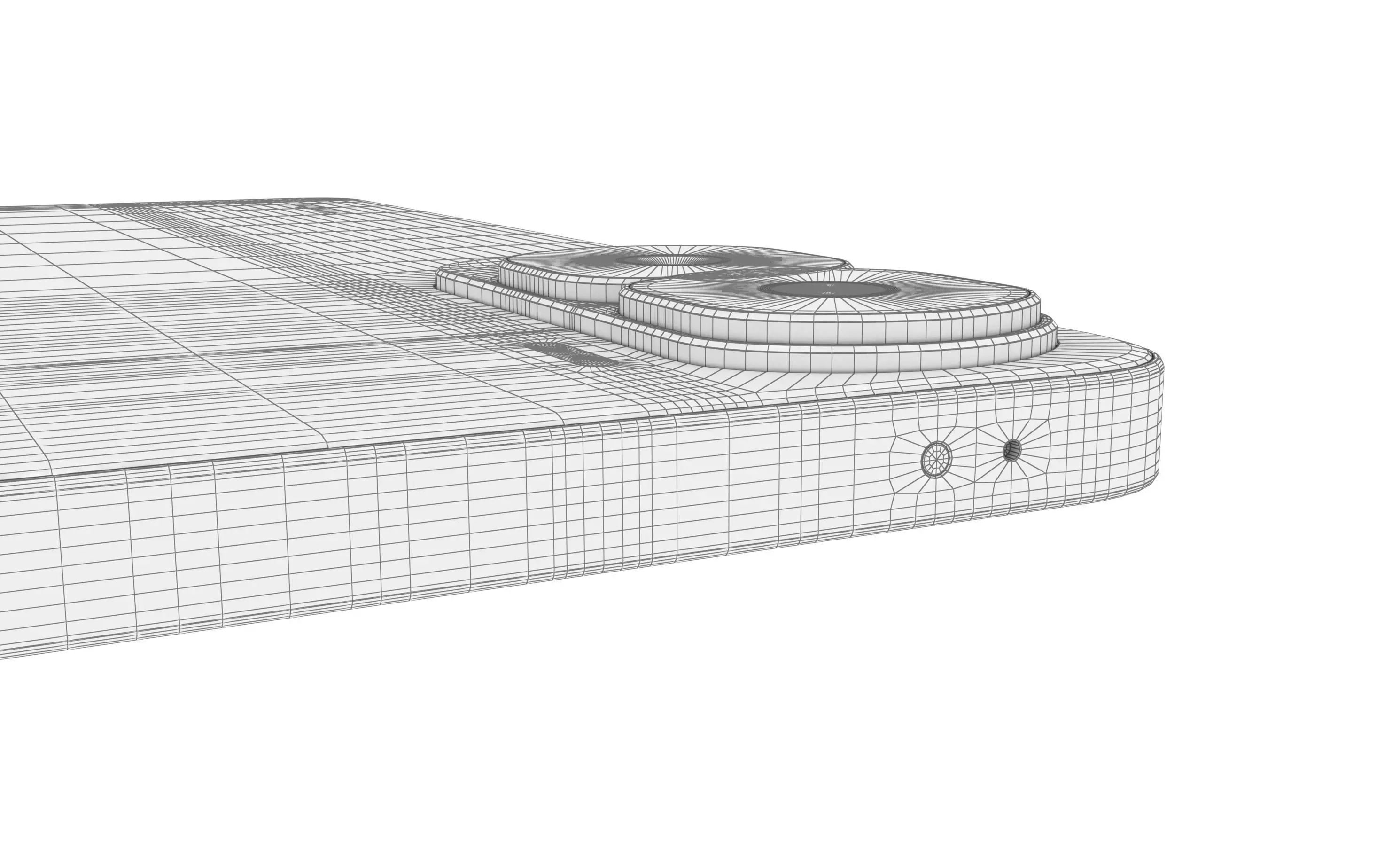 Honor X50i White High Poly 3D model_19