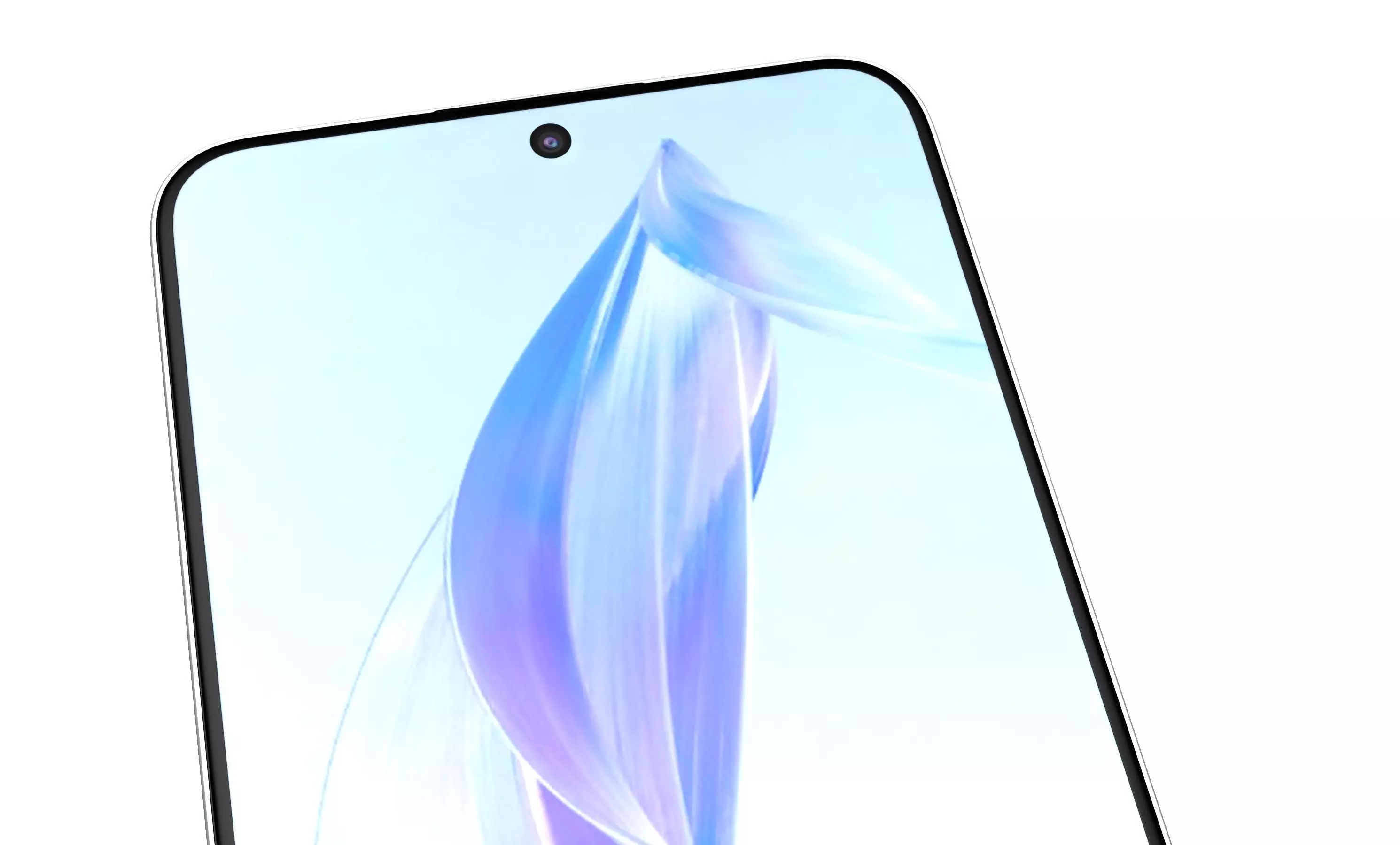 Honor X50i White High Poly 3D model_8