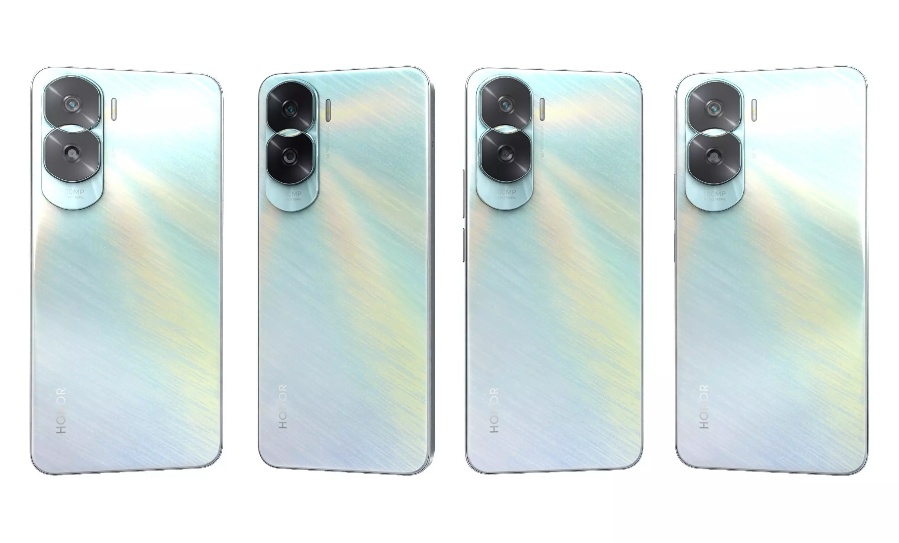 Honor X50i White High Poly 3D model_25