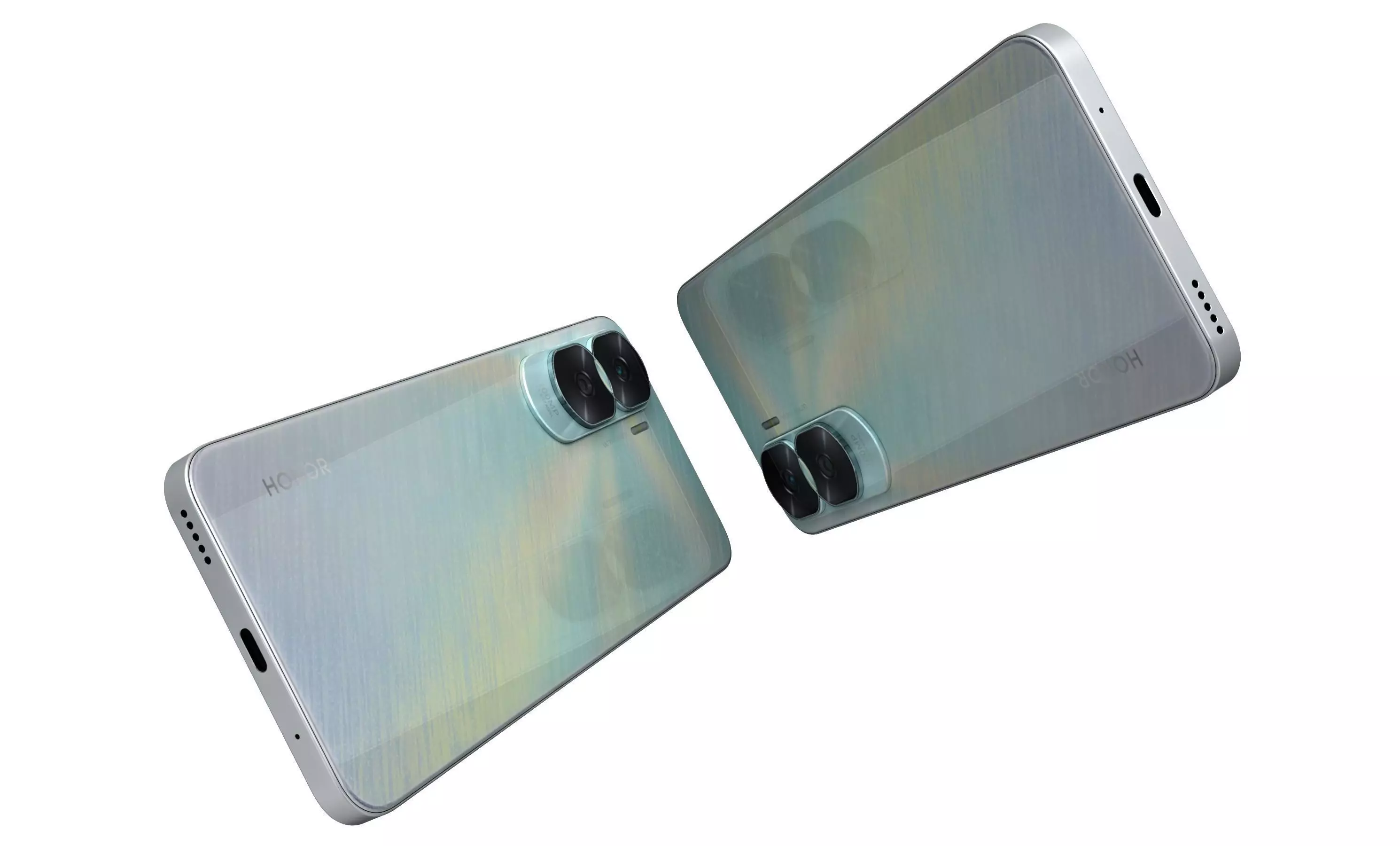 Honor X50i White High Poly 3D model_4