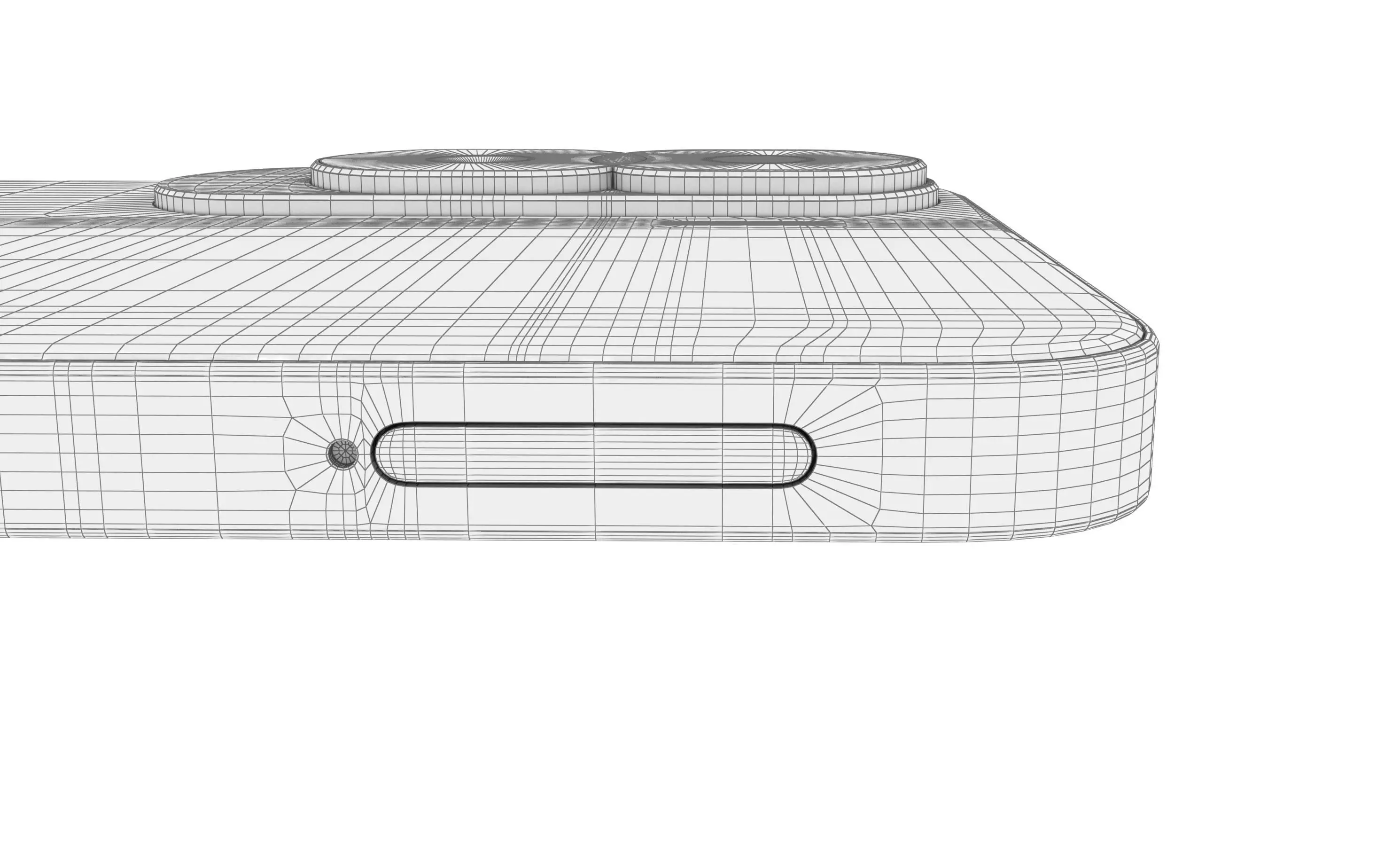 Honor X50i White High Poly 3D model_20