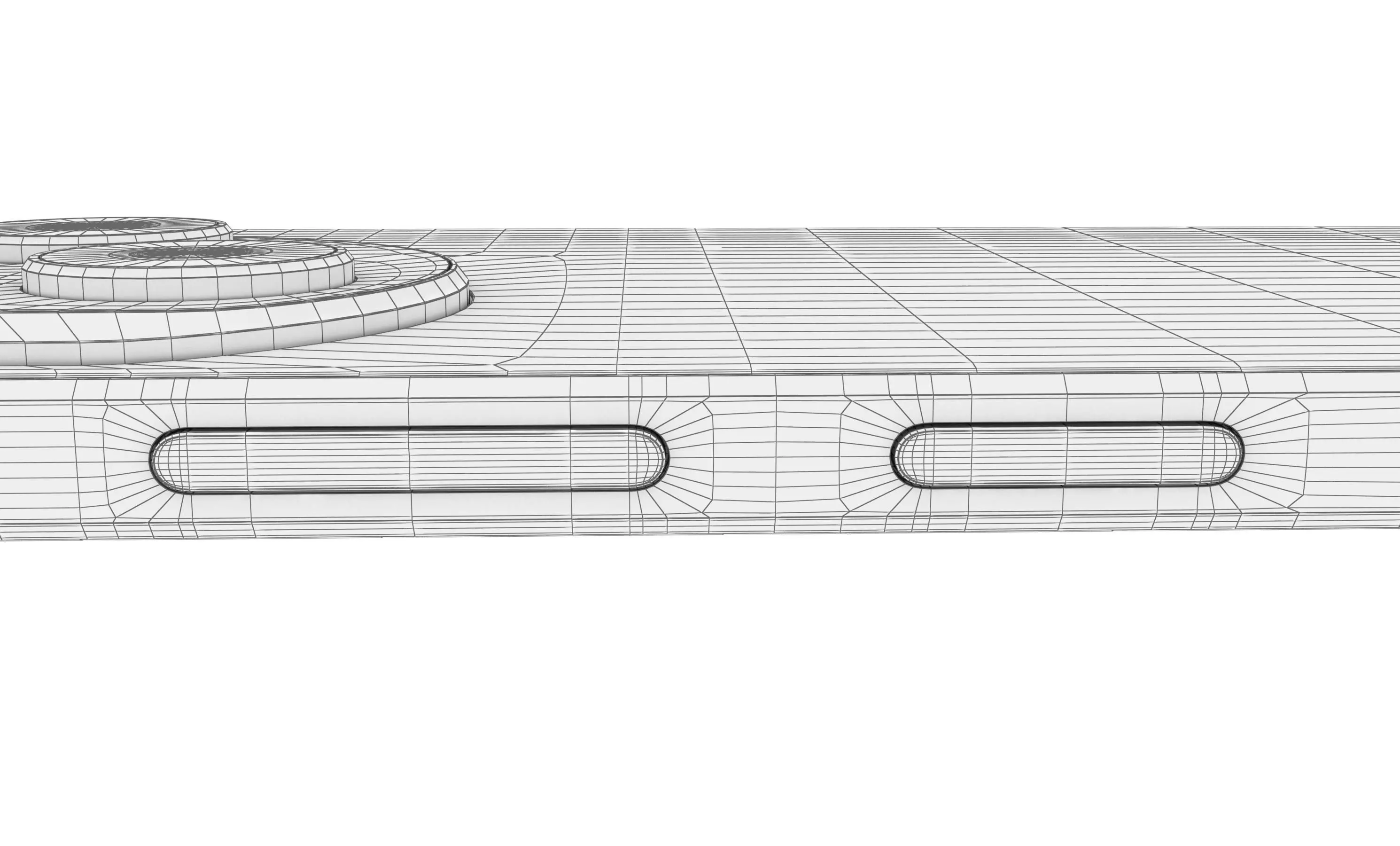 Honor X50i Plus Light Blue High Poly 3D model_27