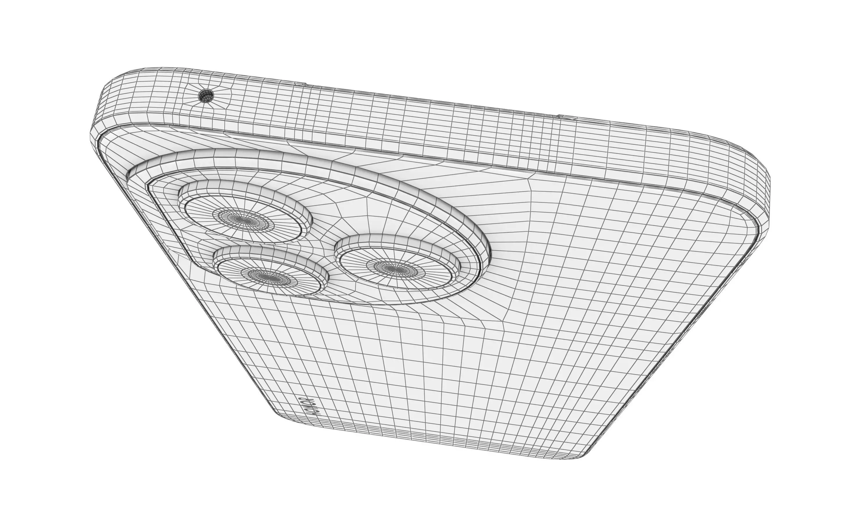 Honor X50i Plus Light Blue High Poly 3D model_25