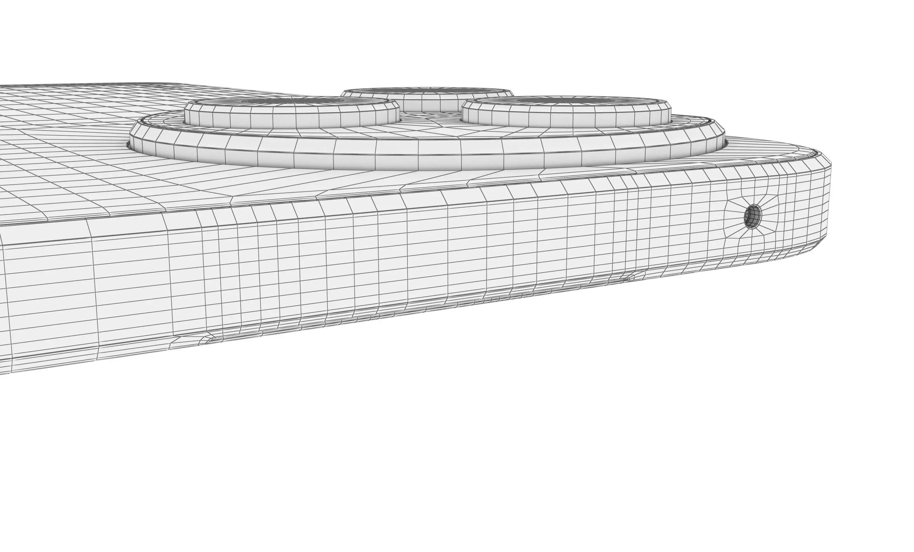 Honor X50i Plus Light Blue High Poly 3D model_20