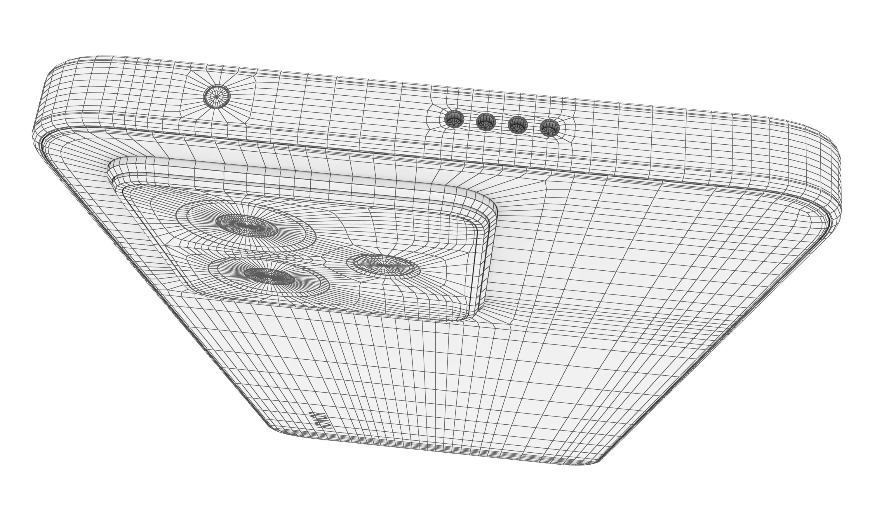 Honor X60 GT Black High Poly 3D model_27