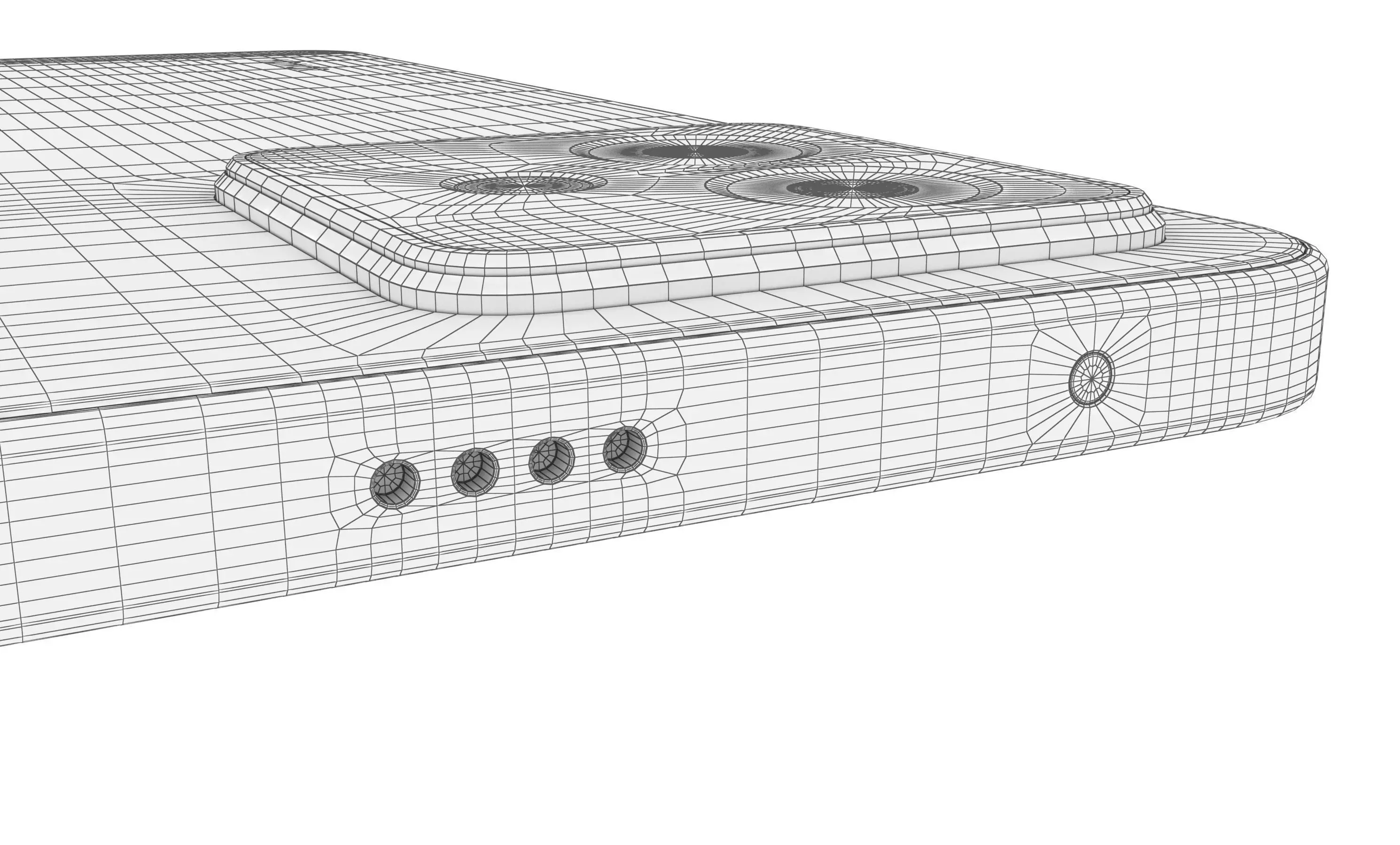 Honor X60 GT Black High Poly 3D model_25