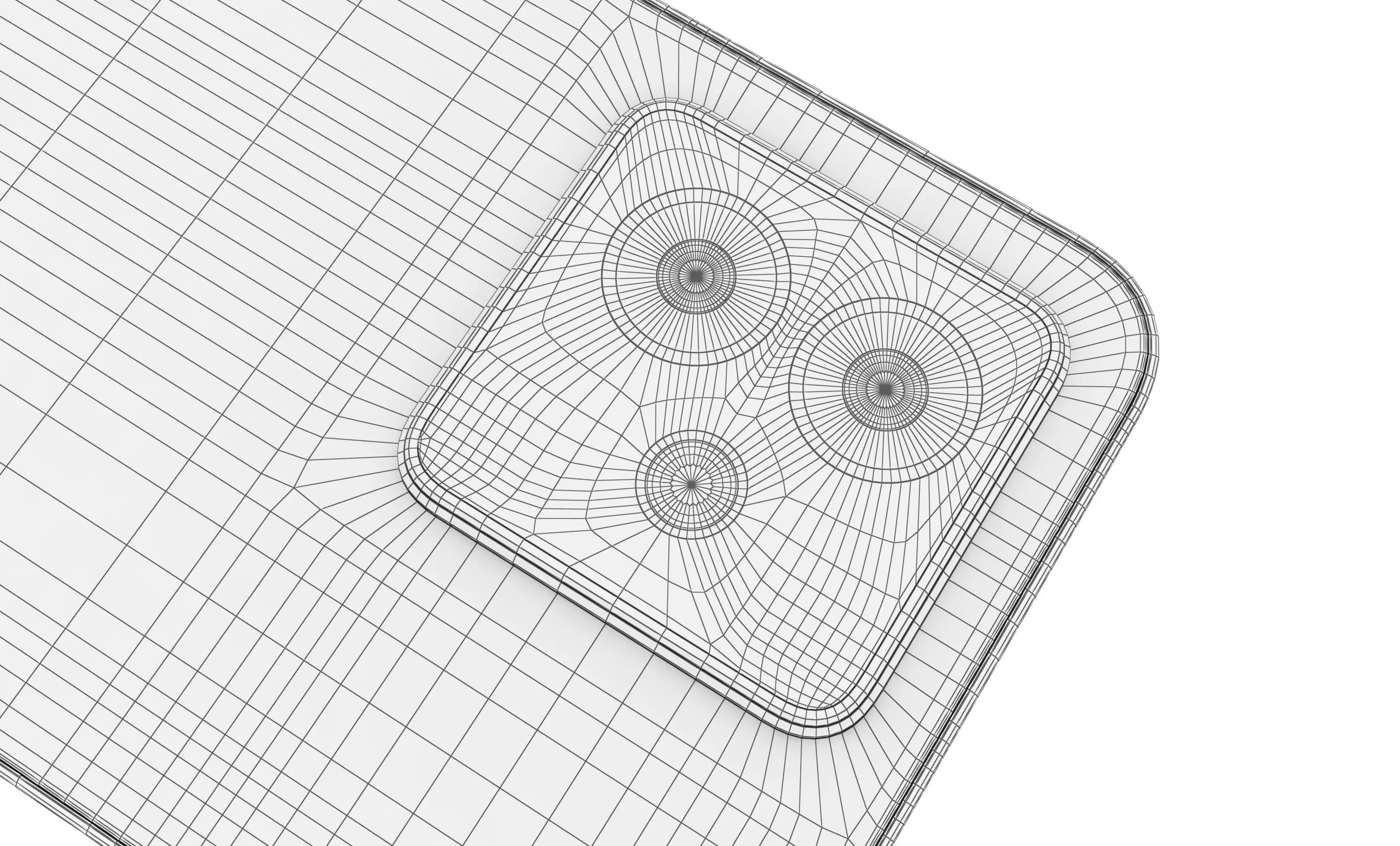 Honor X60 GT Black High Poly 3D model_24