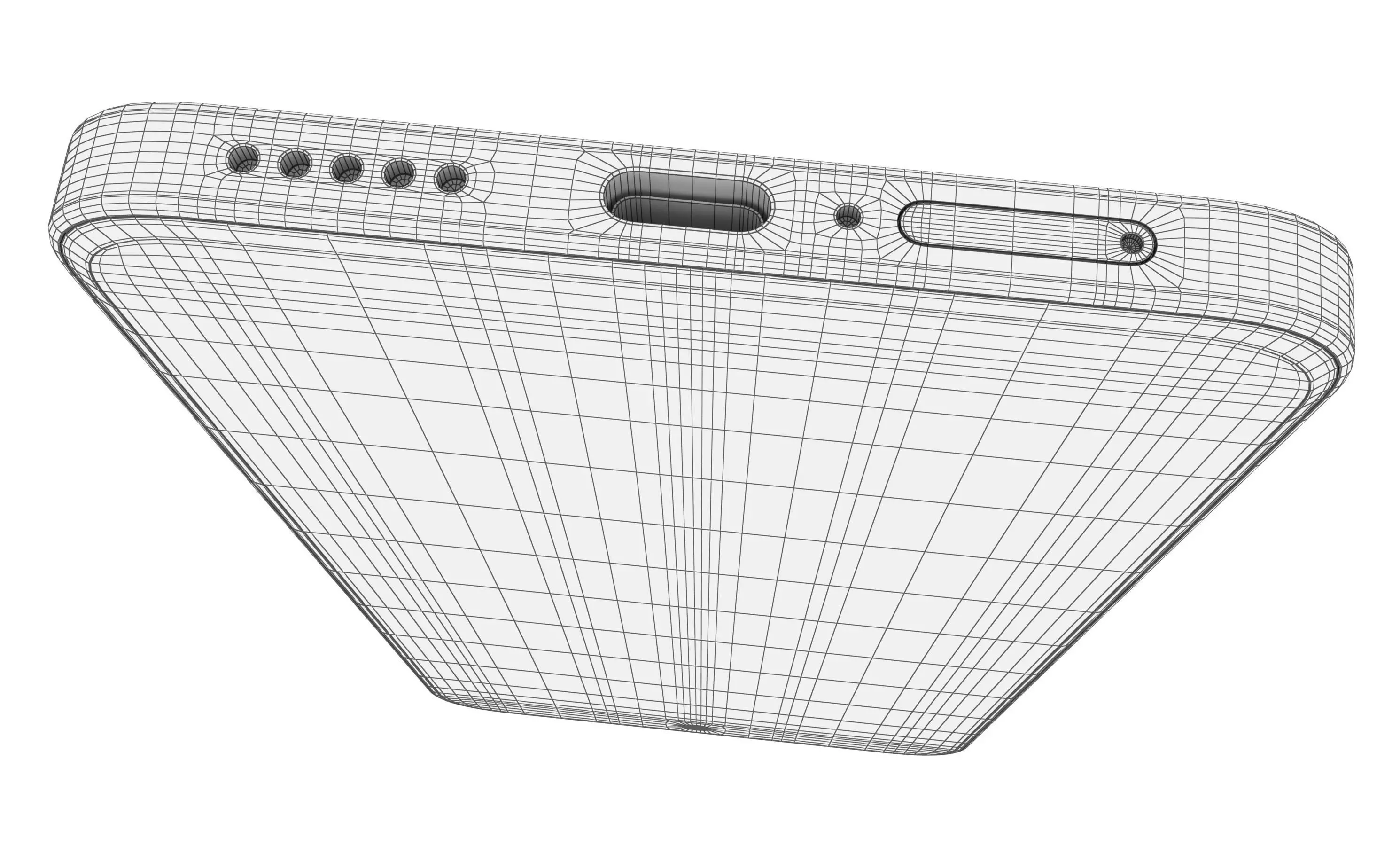 Honor X60 GT Black High Poly 3D model_26