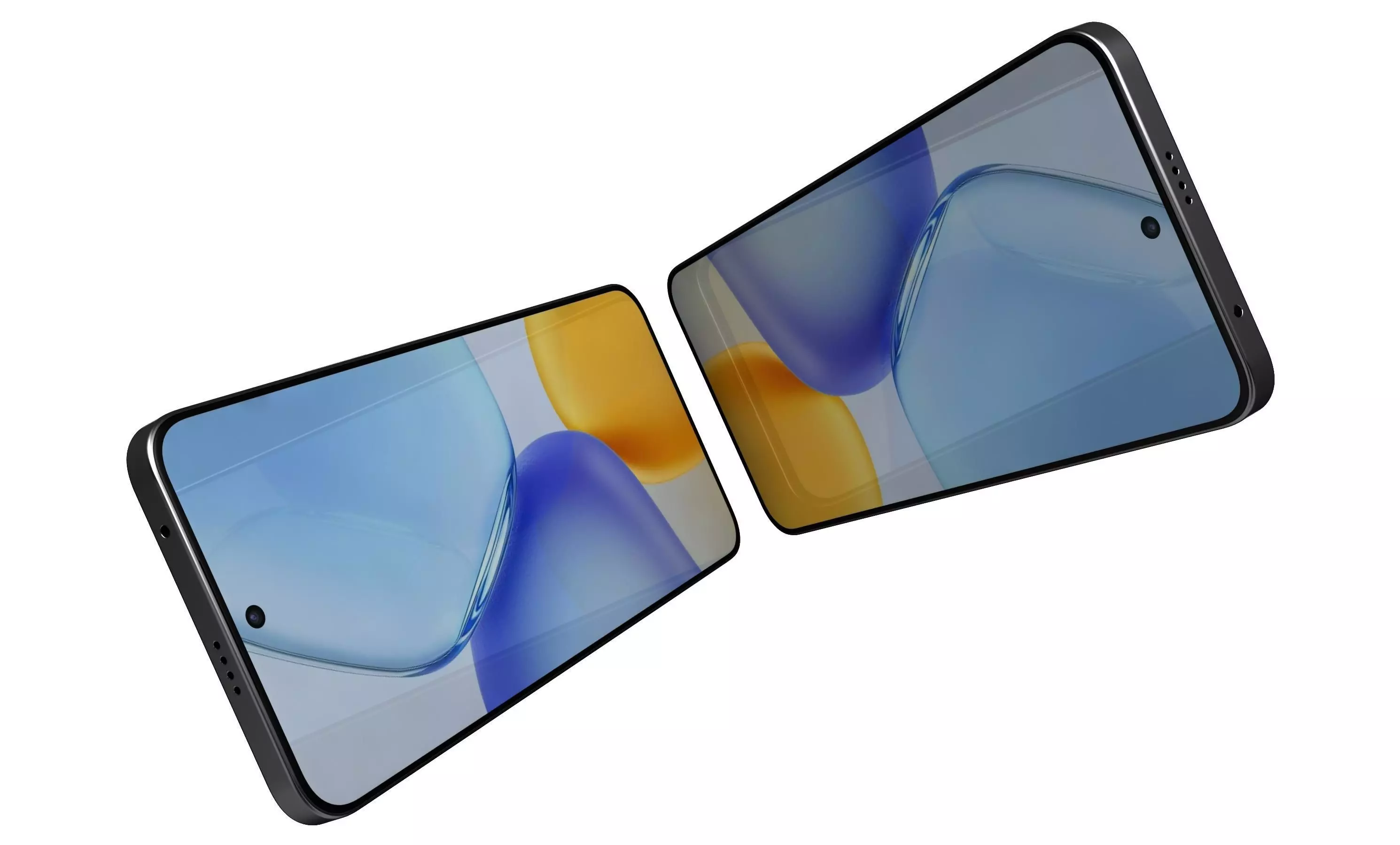 Honor X60 GT Black High Poly 3D model_16