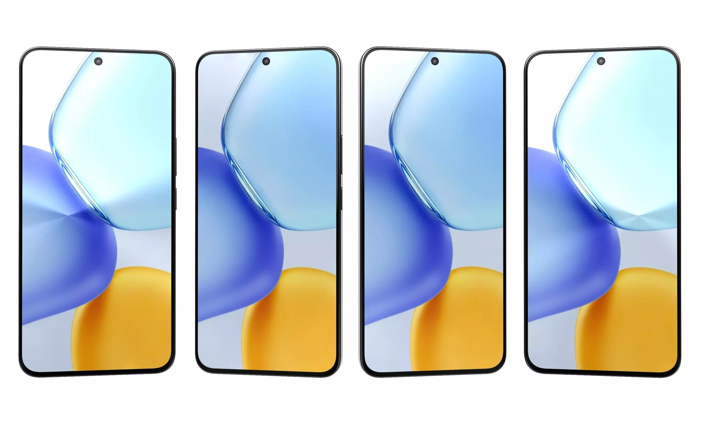 Honor X60 GT Black High Poly 3D model_6