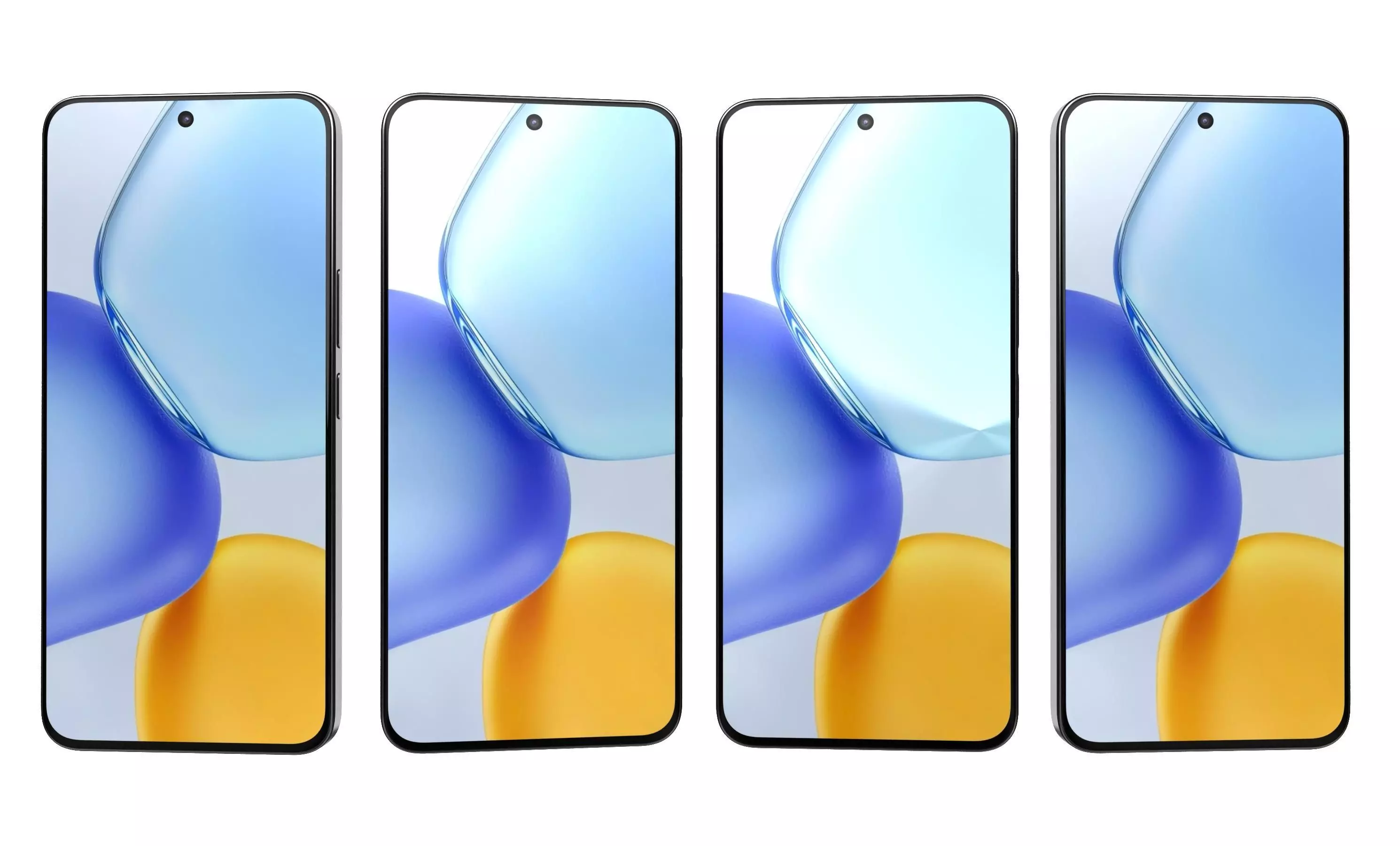 Honor X60 GT Black High Poly 3D model_4