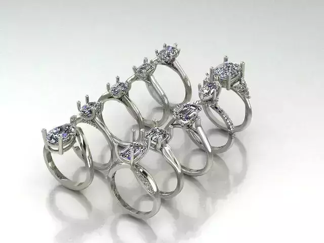 10 unique engagement solitaire with exciting shank