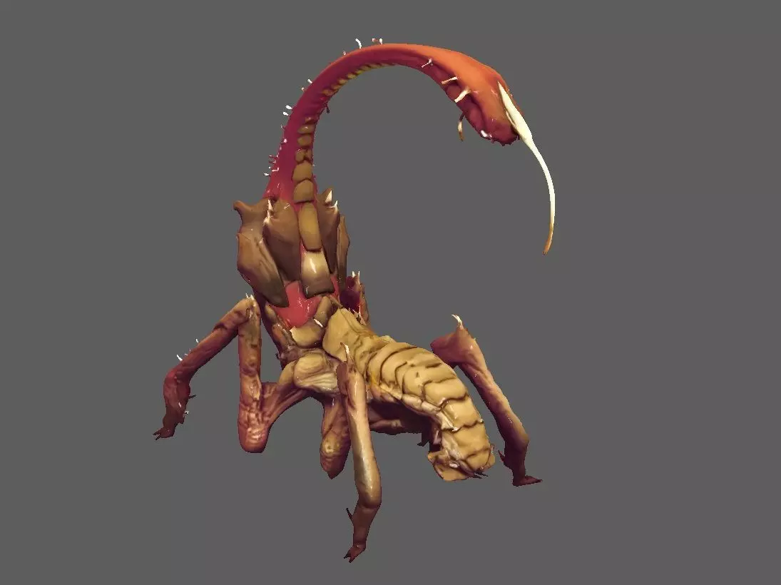 Creature 3D model | CGTrader