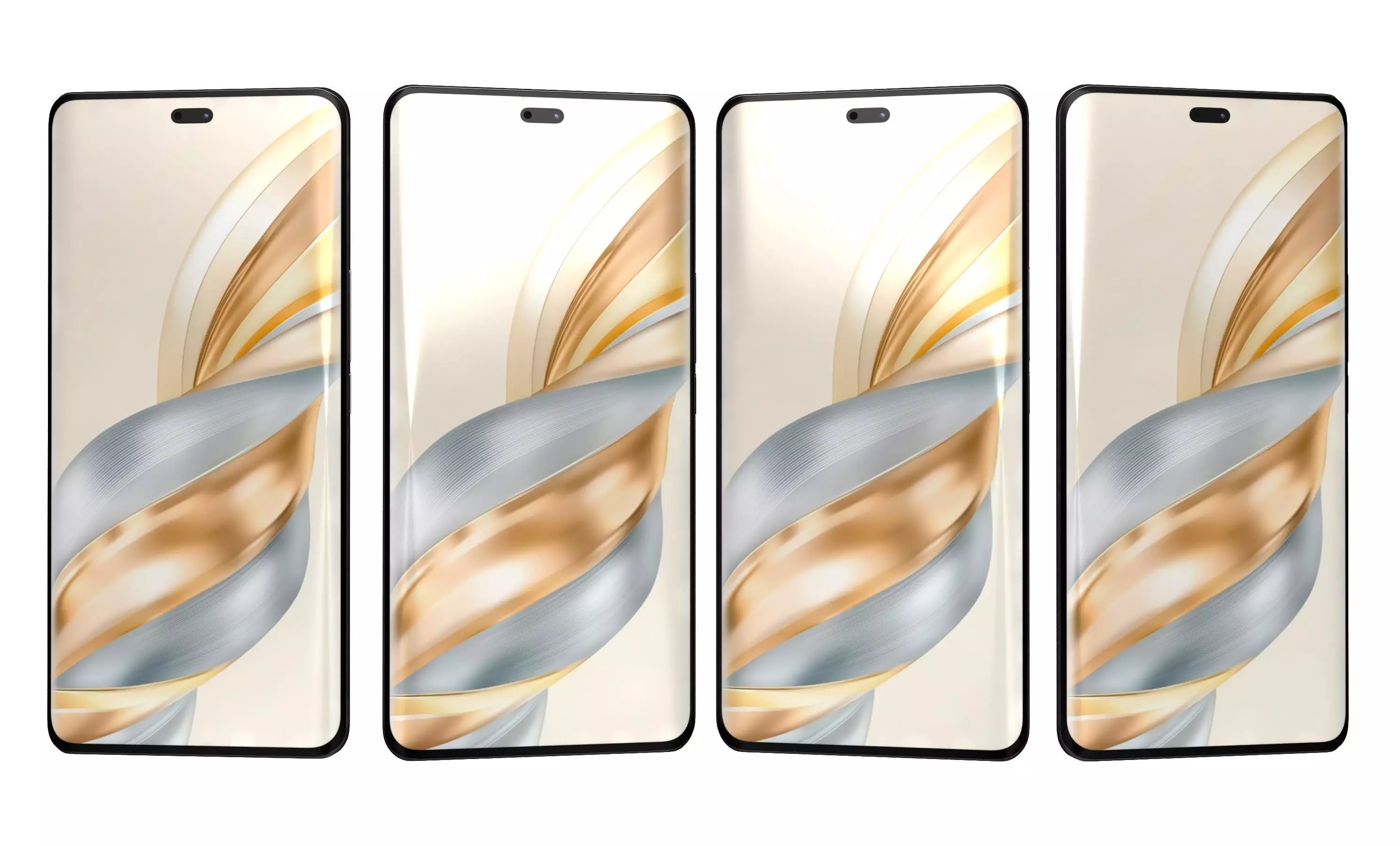 Honor X60 Pro Black High Poly 3D model_28