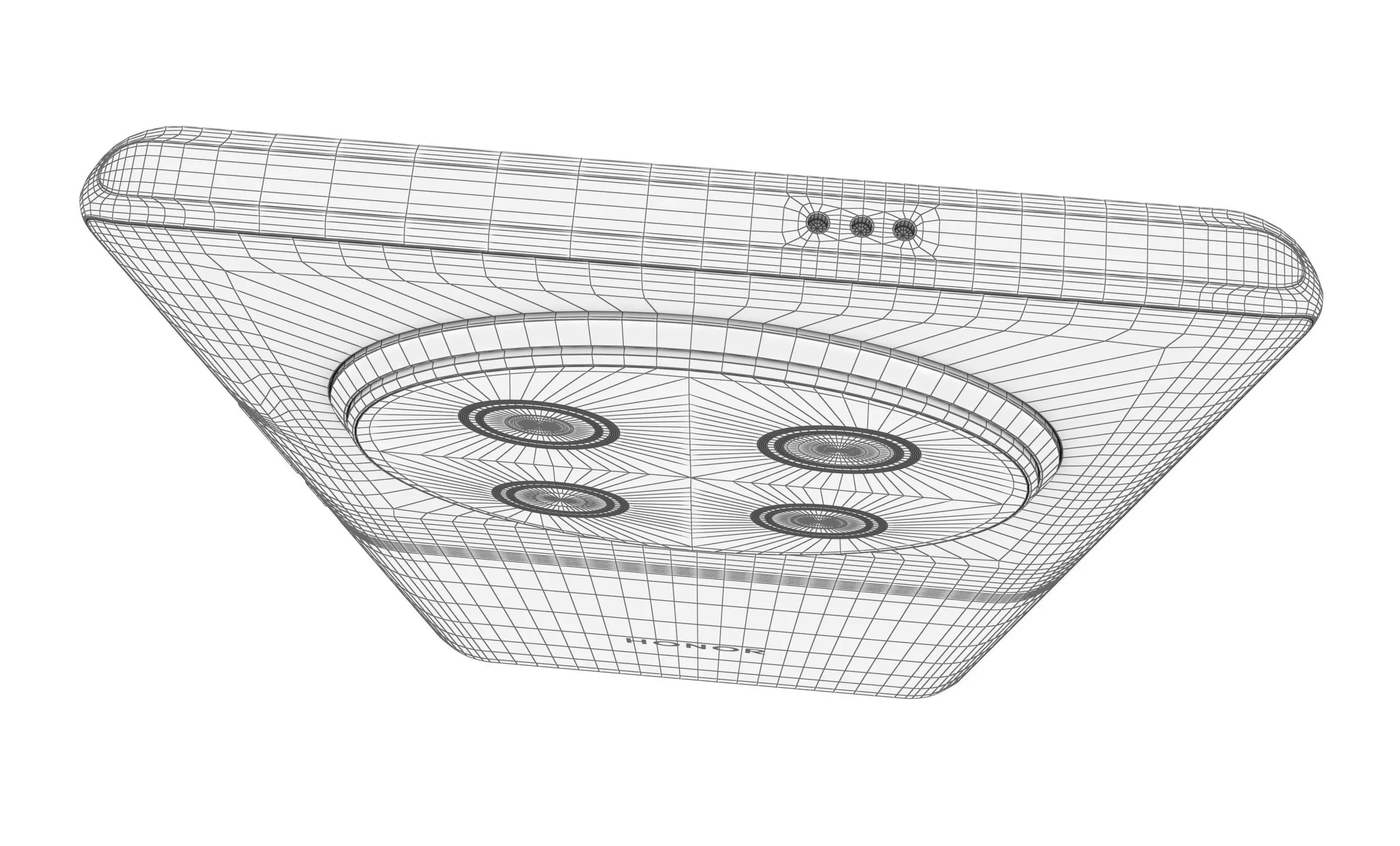 Honor X60 Pro Black High Poly 3D model_14