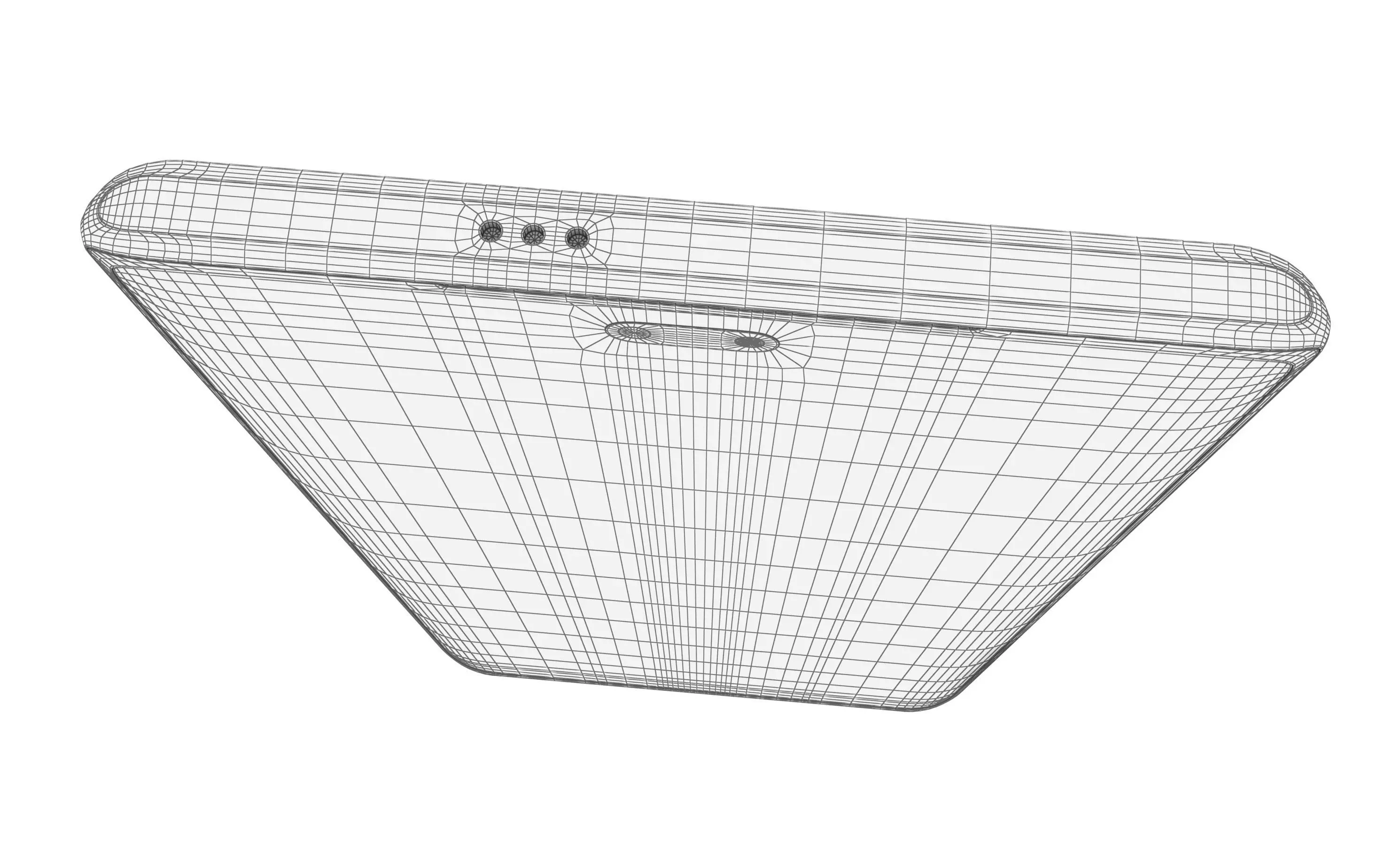 Honor X60 Pro Black High Poly 3D model_13