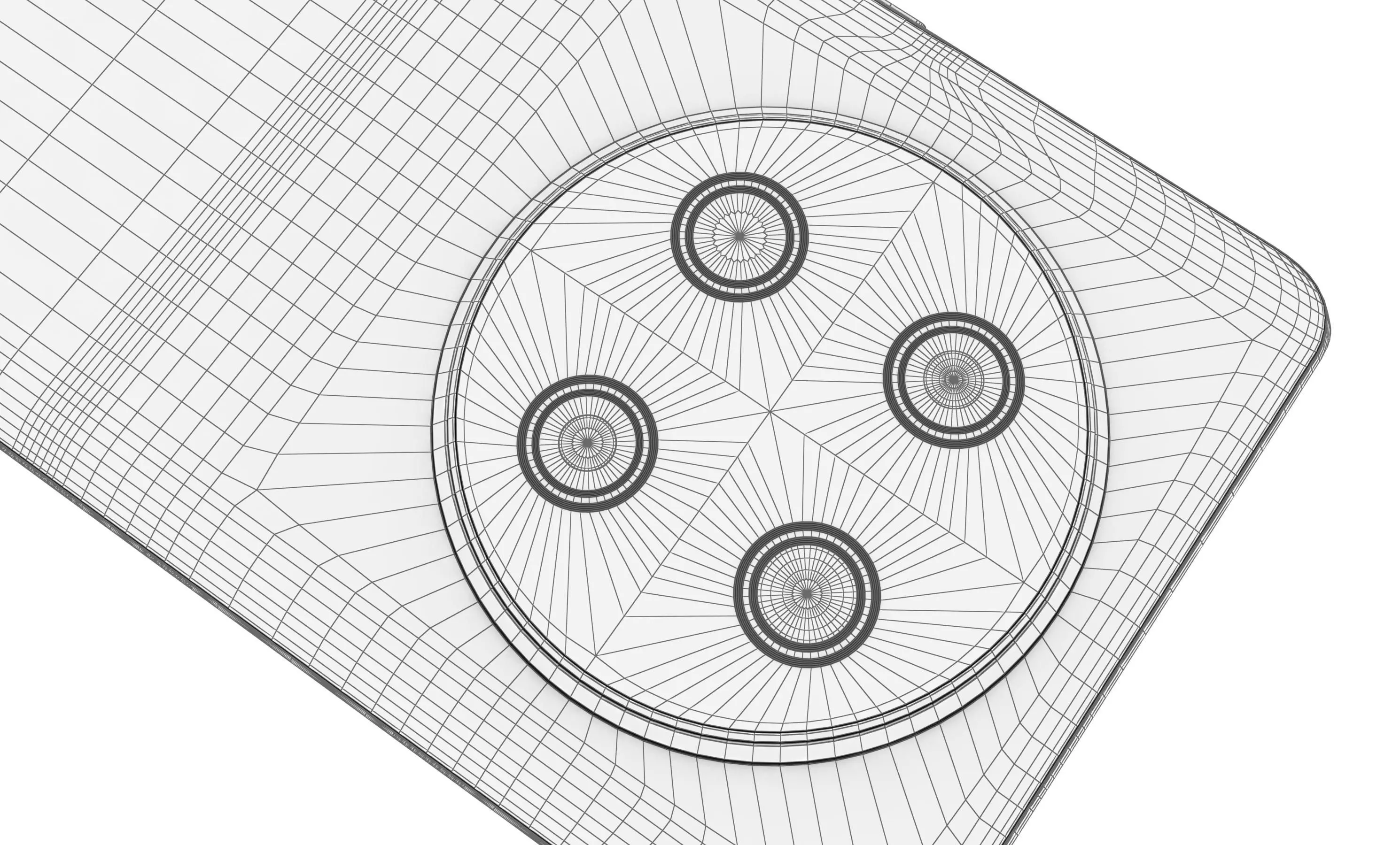 Honor X60 Pro Black High Poly 3D model_21