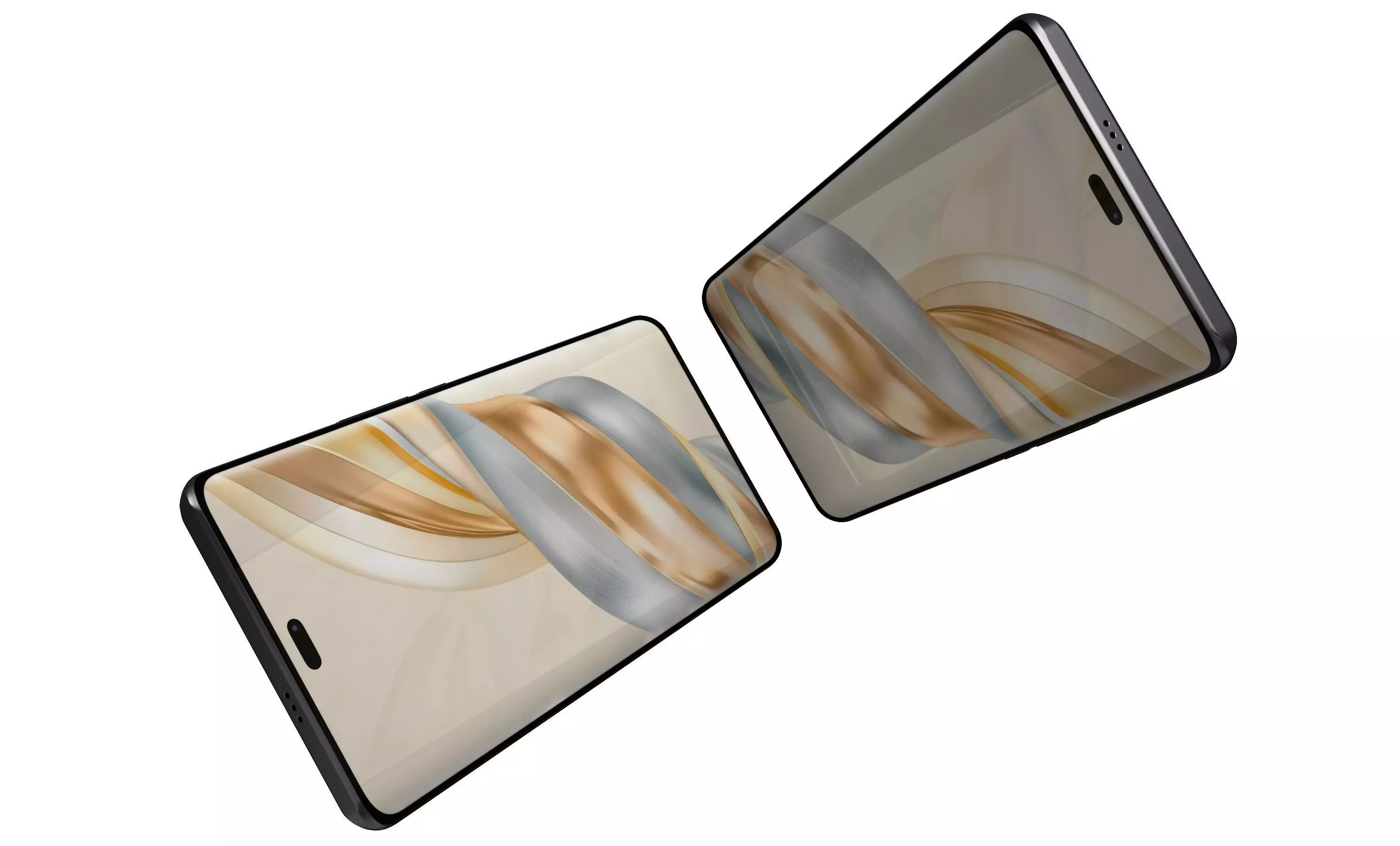 Honor X60 Pro Black High Poly 3D model_3