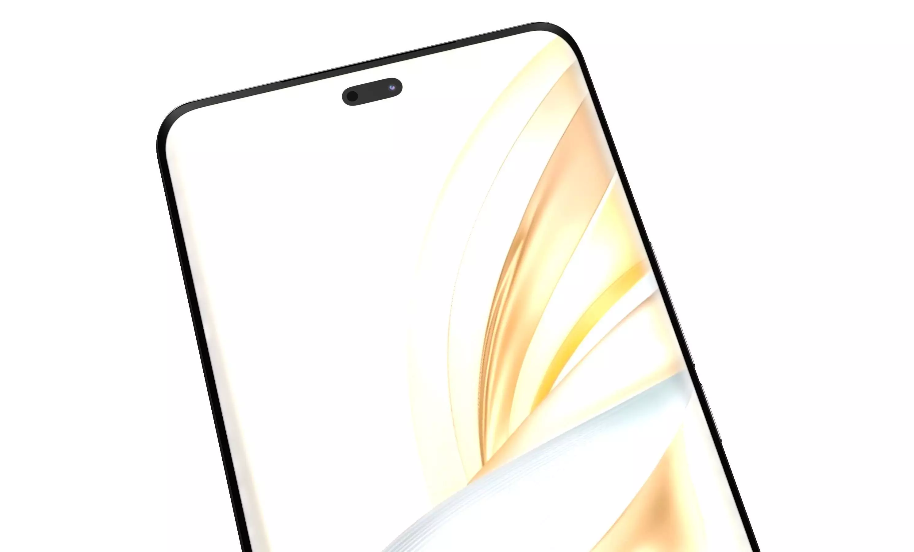 Honor X60 Pro Black High Poly 3D model_8