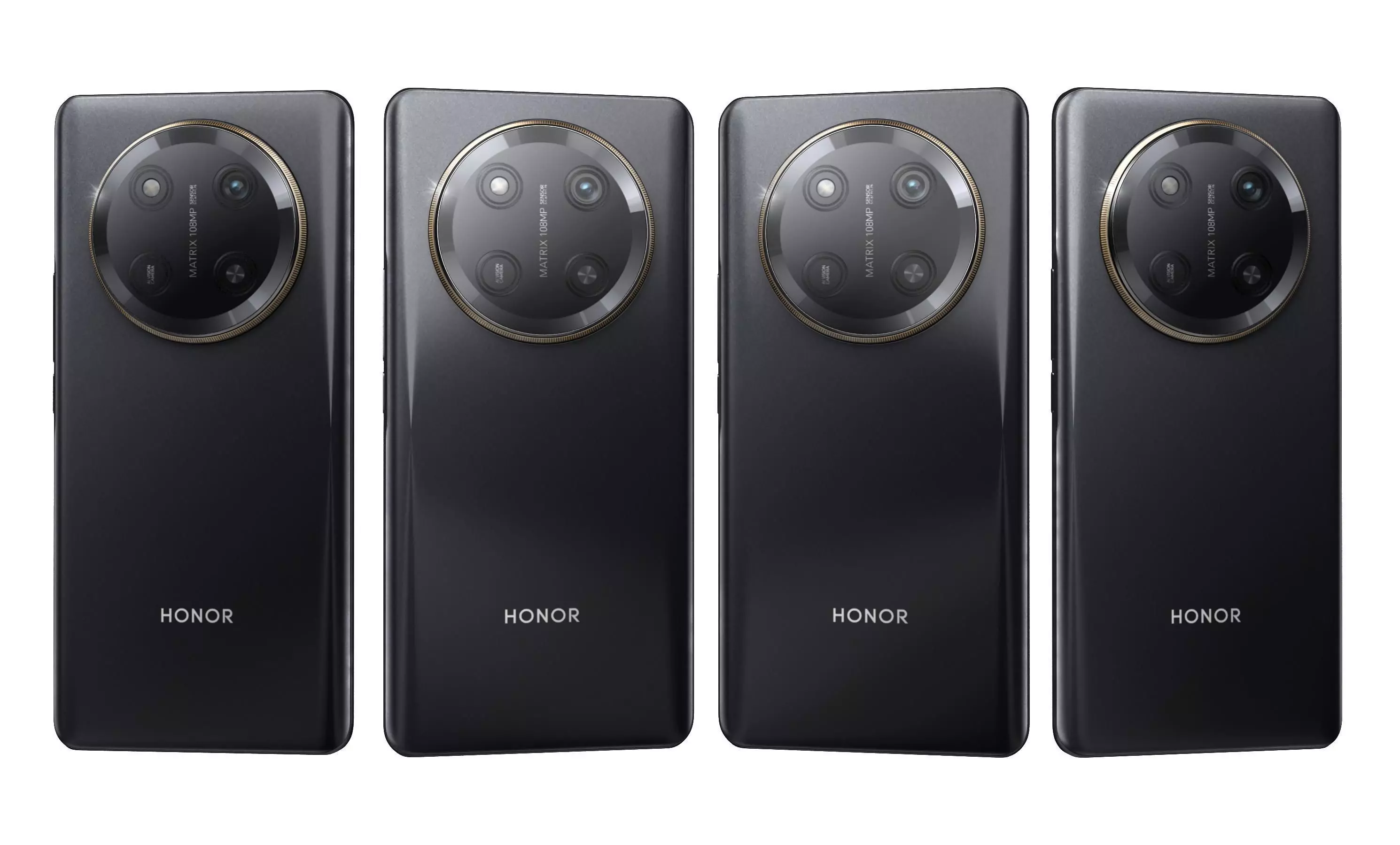 Honor X60 Pro Black High Poly 3D model_26