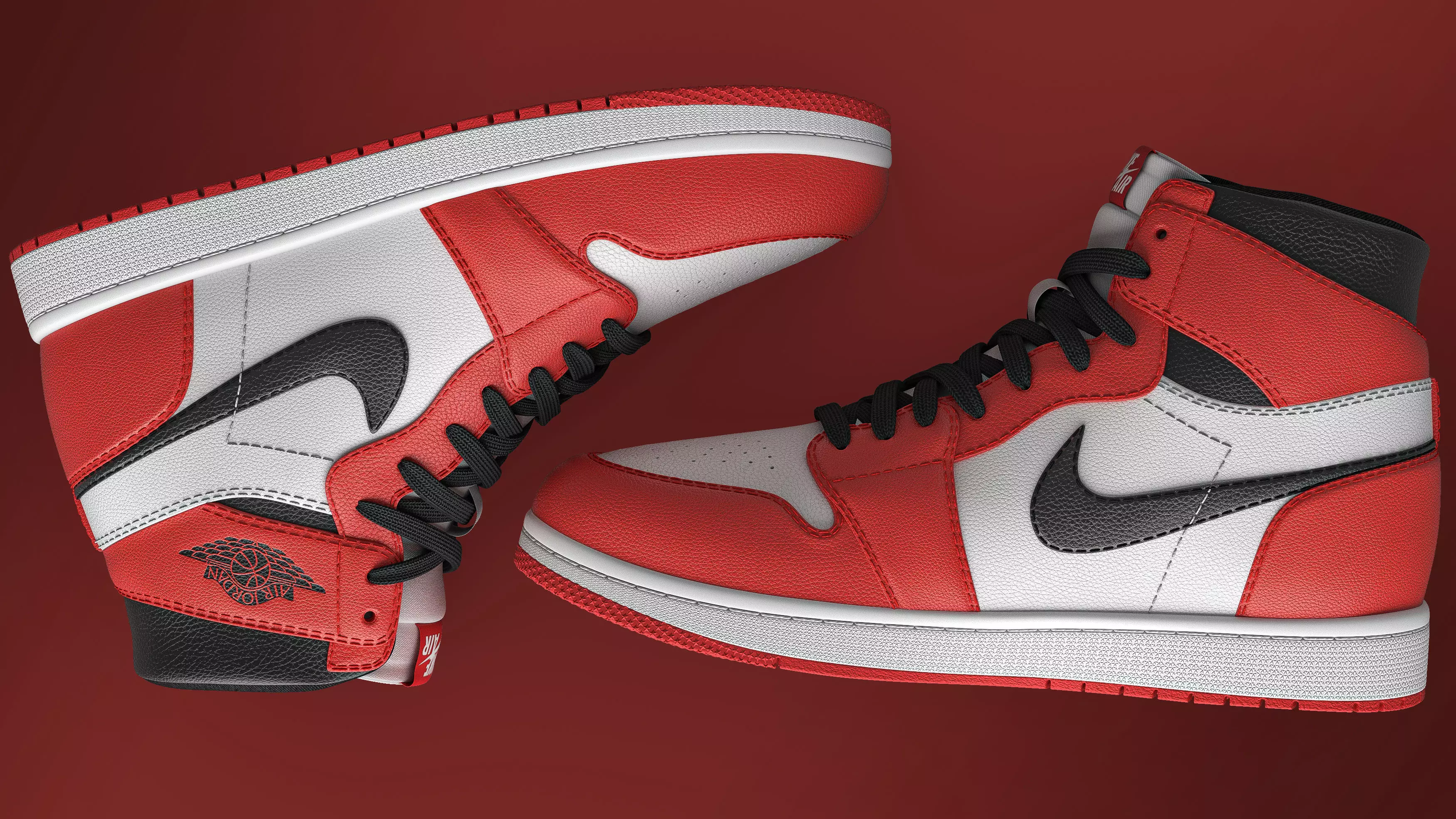 Nike Jordan 3D model 3D model_5