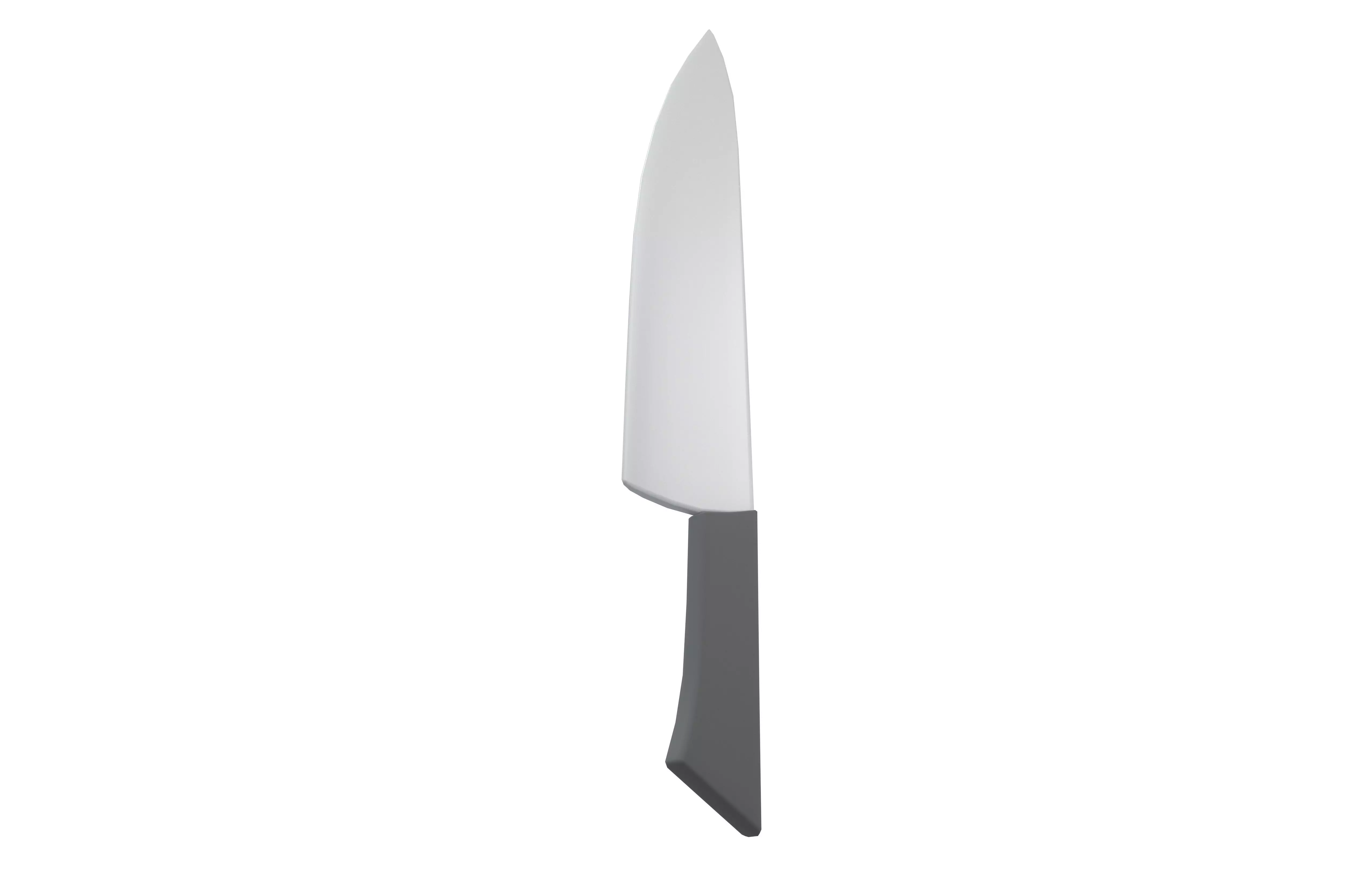 Low Poly Kitchen Knive v1 001 Low-poly 3D model_3