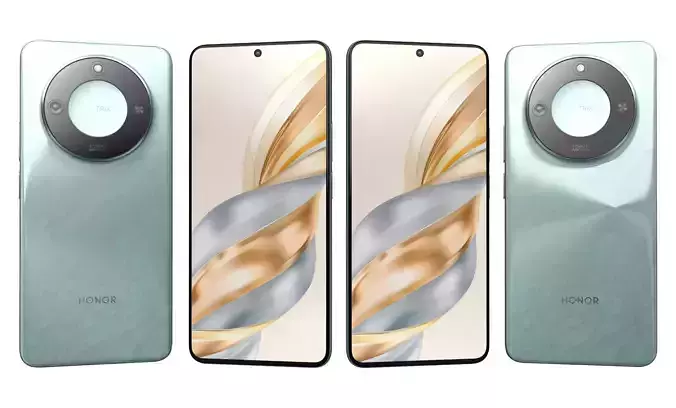 Honor X60 Green High Poly