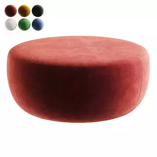 pouf red