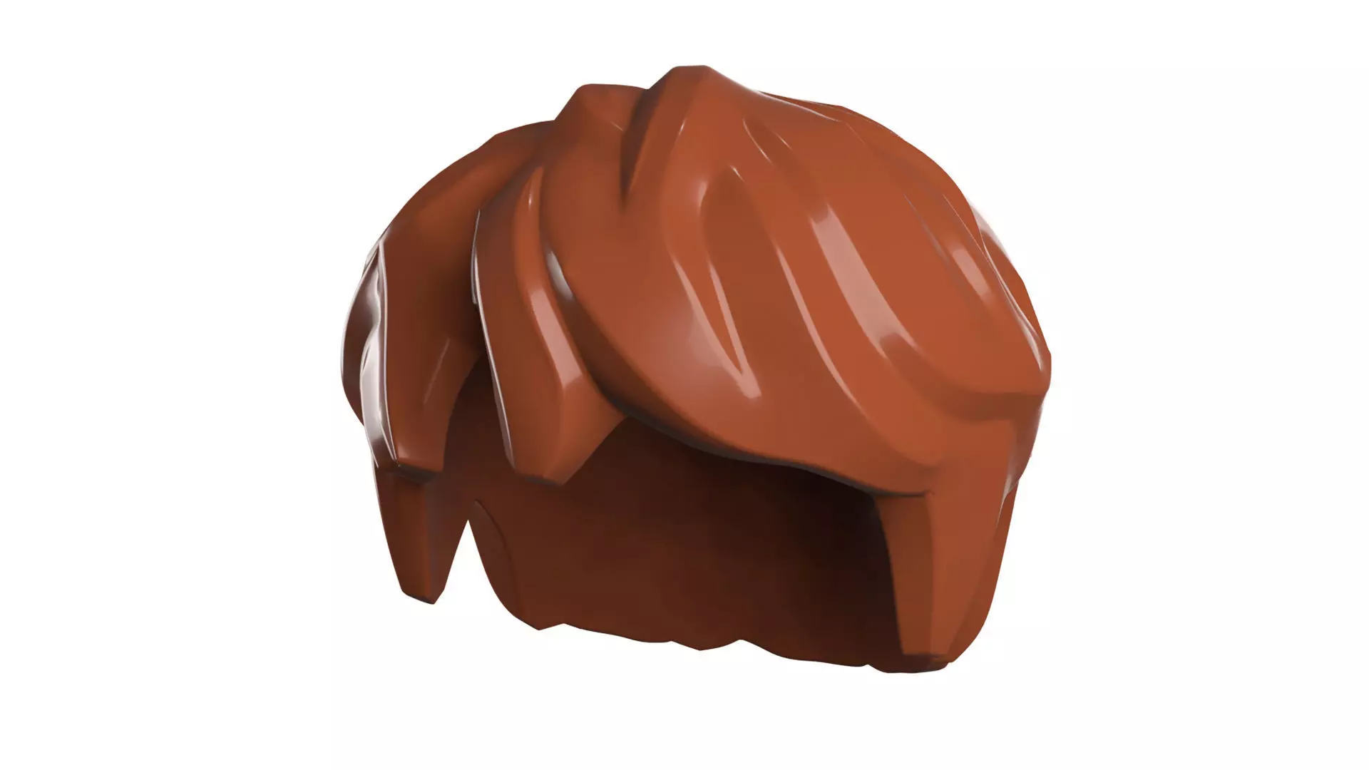 Custom3Dprint Minifigure Accessory - Minifigure Hair S2 - 080 3D print model