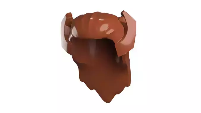 Custom3Dprint Minifigure Accessory - Minifigure Hair S2 - 081